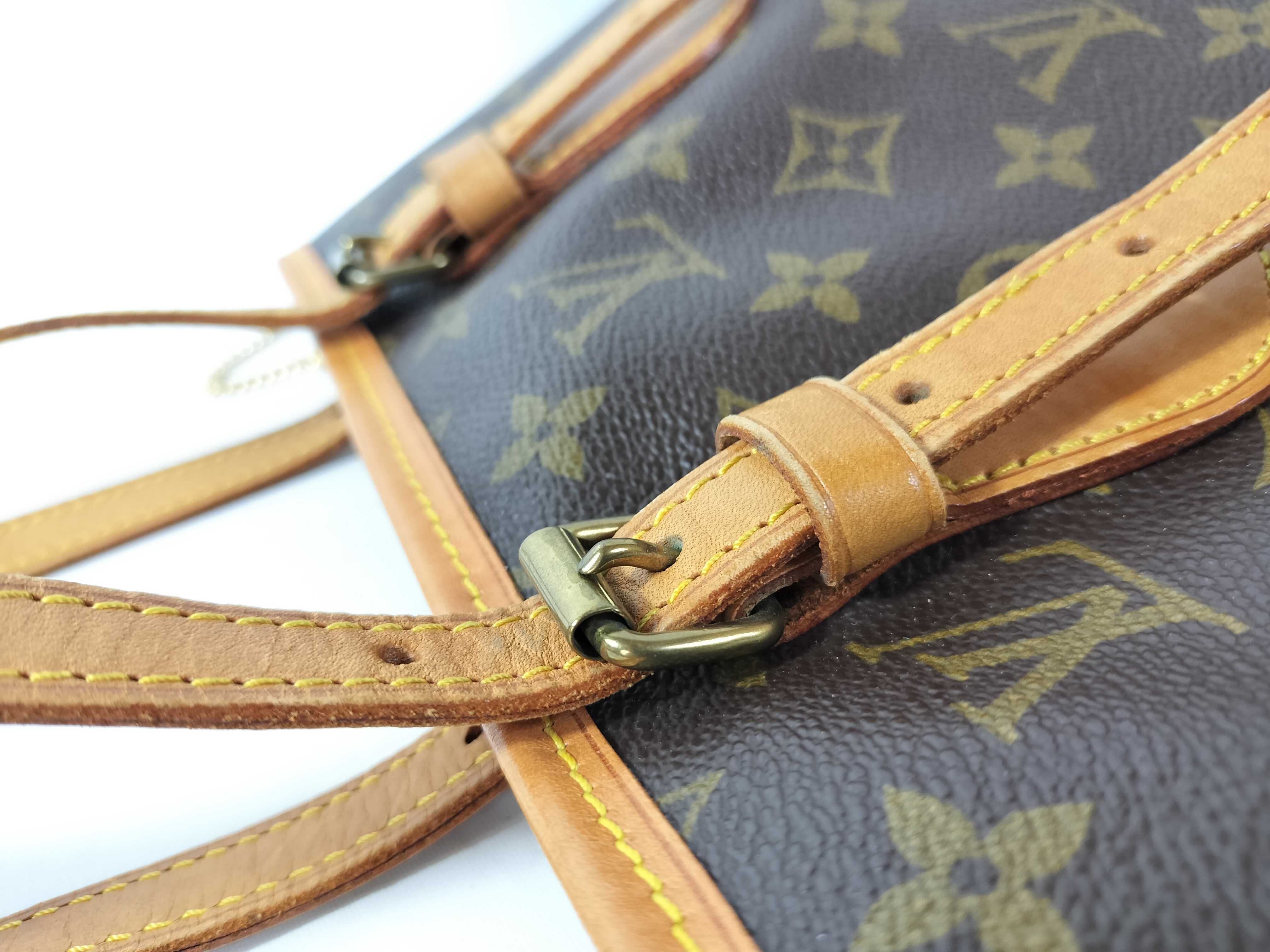 Monogram Louis Vuitton Bucket PM with Pouch FL0041 Handbag — view 4