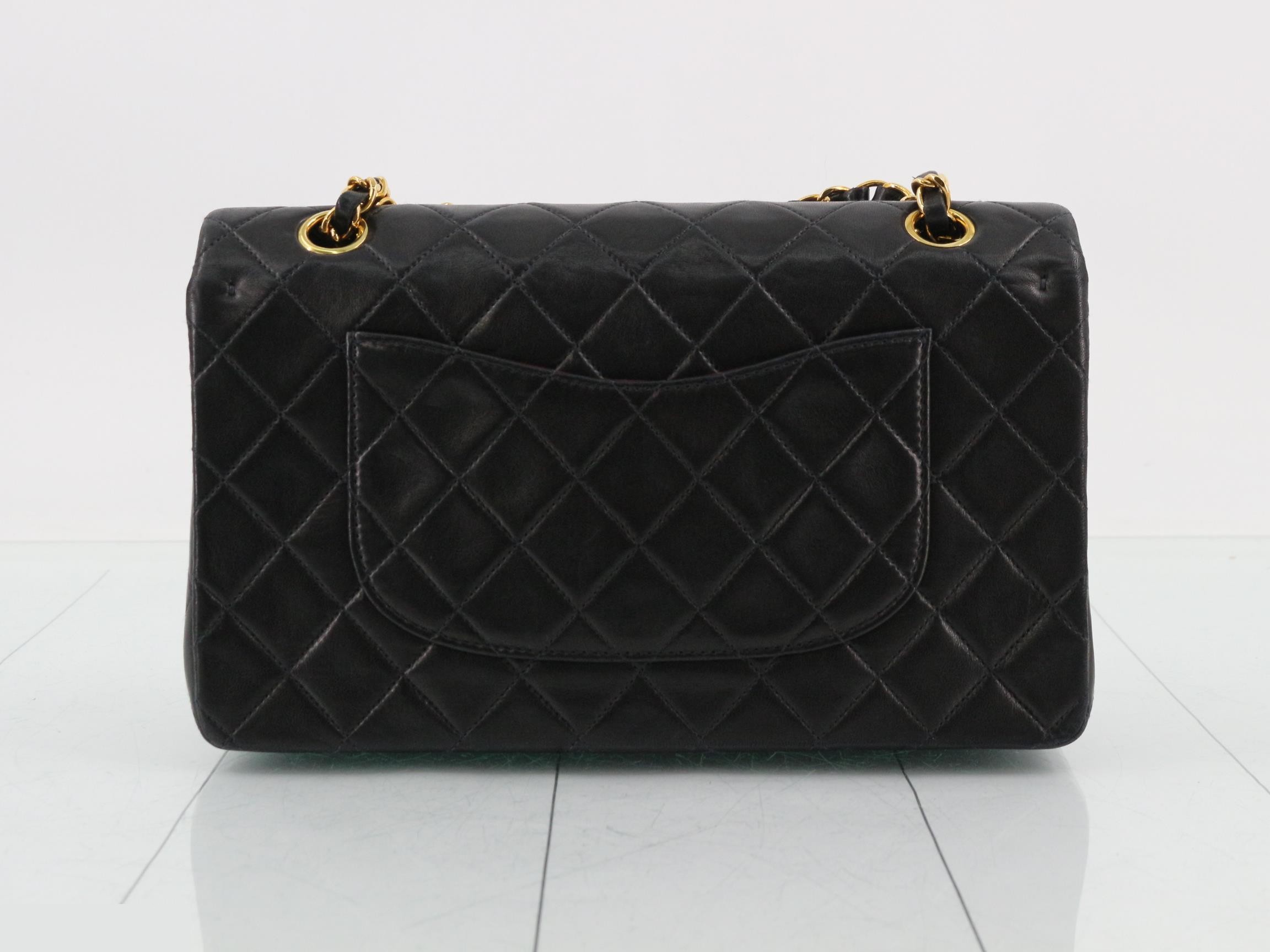 Matelasse 25 Lambskin Double Flap Chain Shoulder Bag — view 2