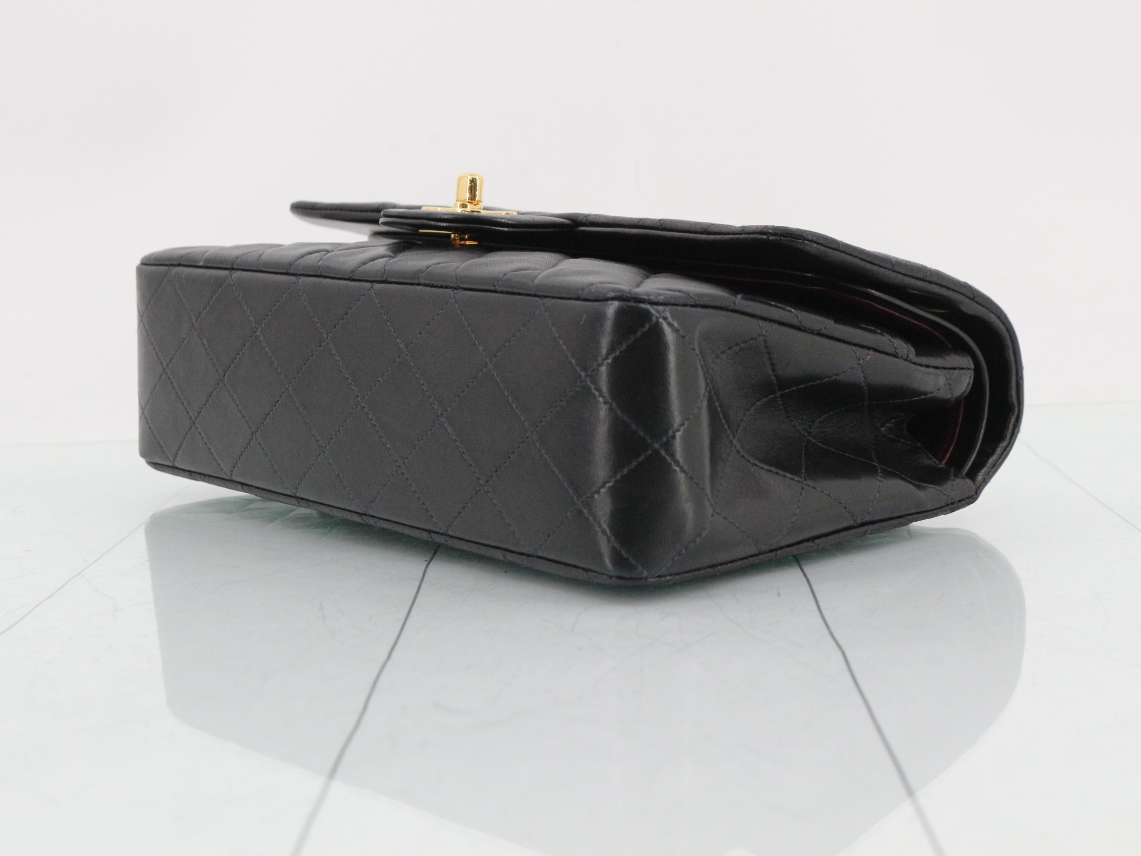 Matelasse 25 Lambskin Double Flap Chain Shoulder Bag — view 6