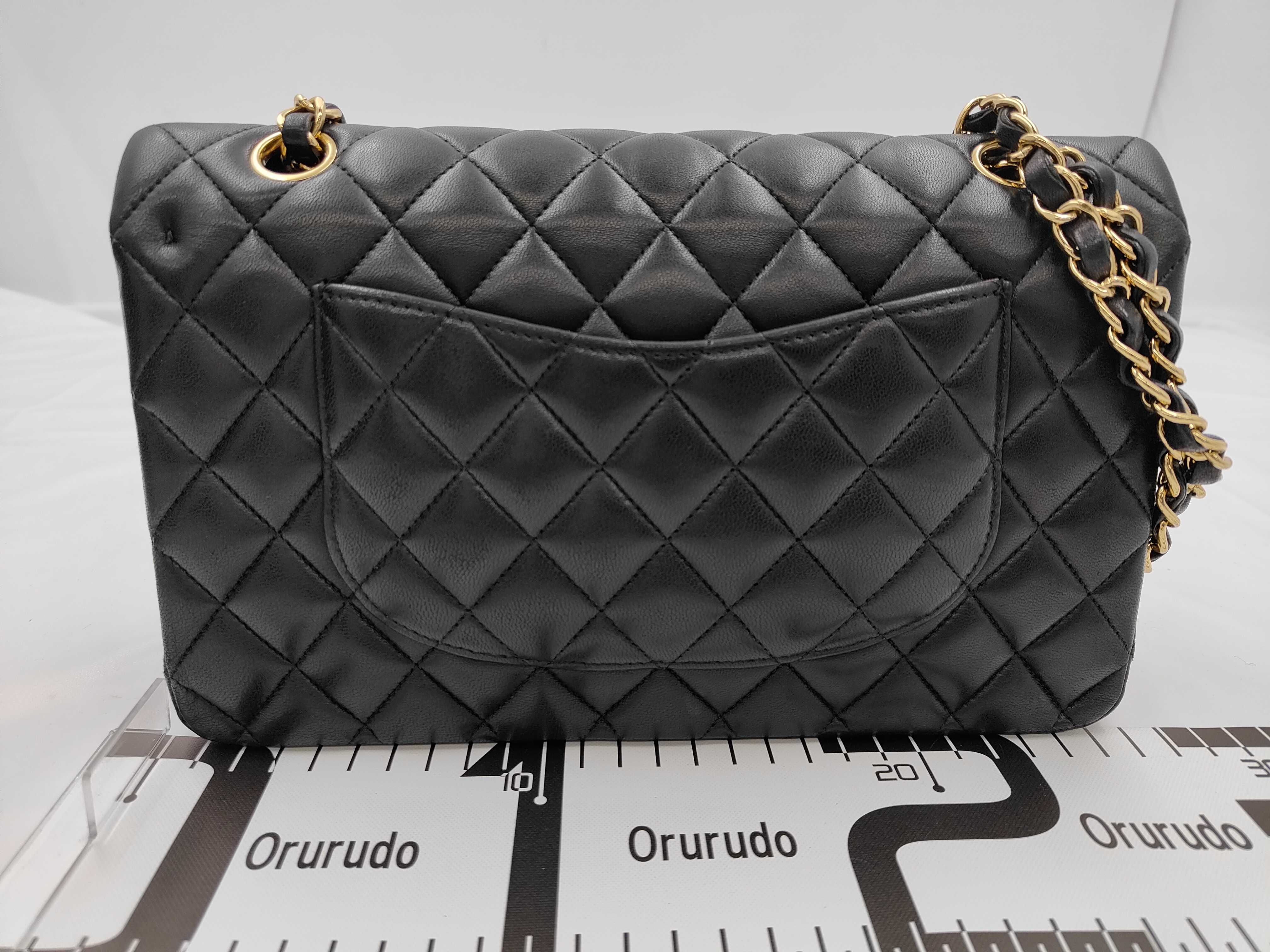 Matelassé Chain Shoulder Bag, Black, Serial Number 19 (Shoulder Bag) — view 2