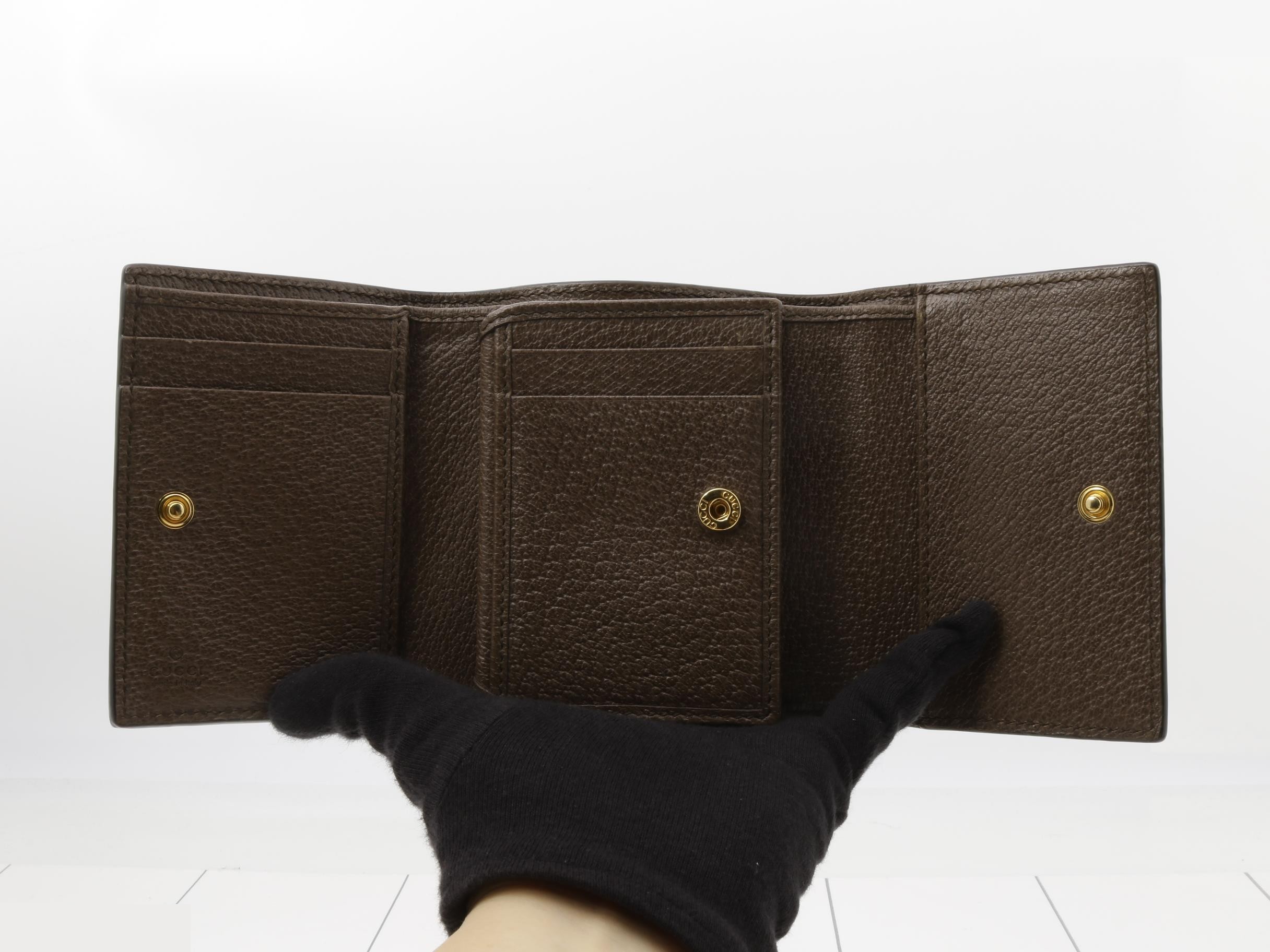 Tri-fold Sherry Compact Wallet — view 4