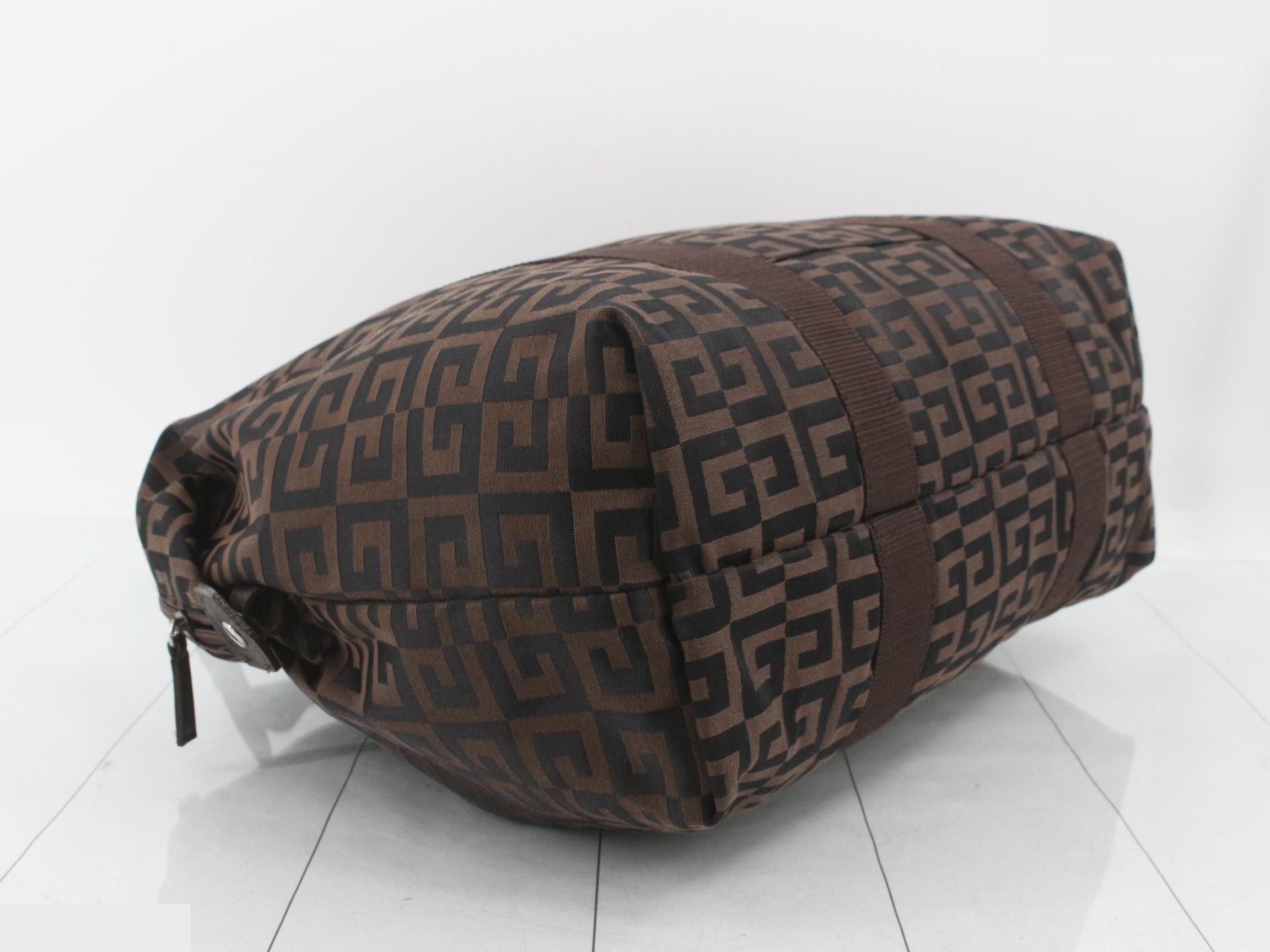 G logo canvas brown W40H25D15 — view 5
