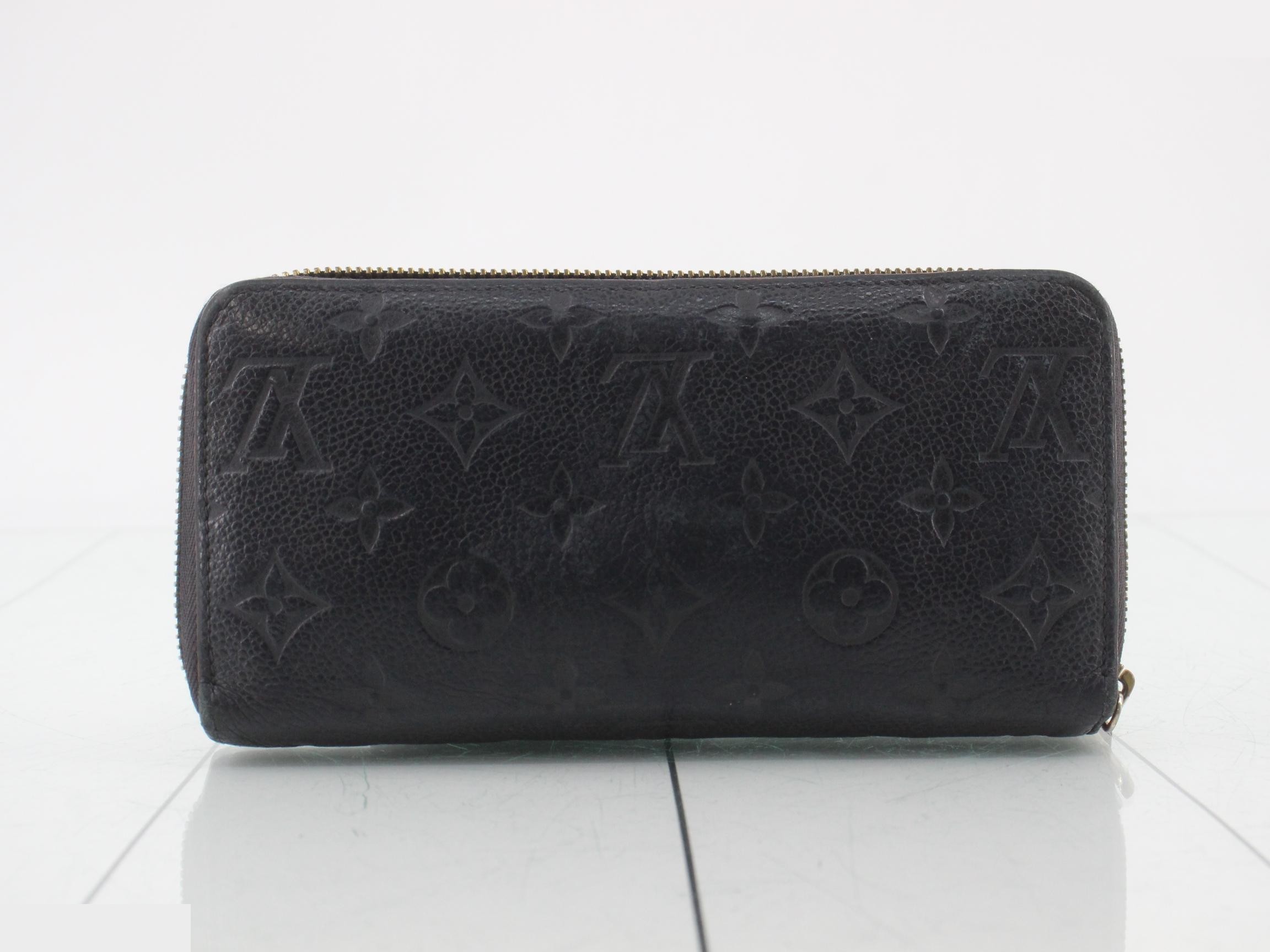 Zippy Wallet Empreinte Noir — view 2