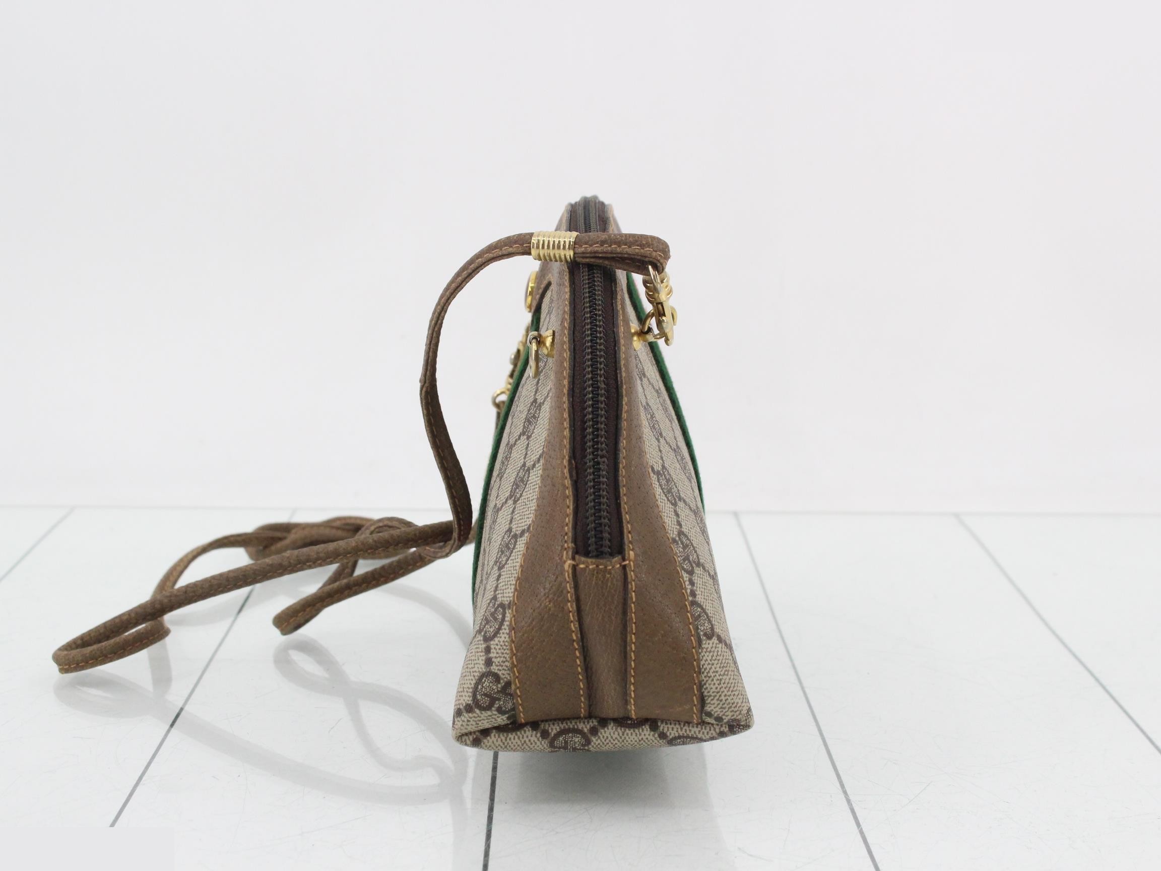 GG Supreme Sherry Line Shoulder Bag — view 3