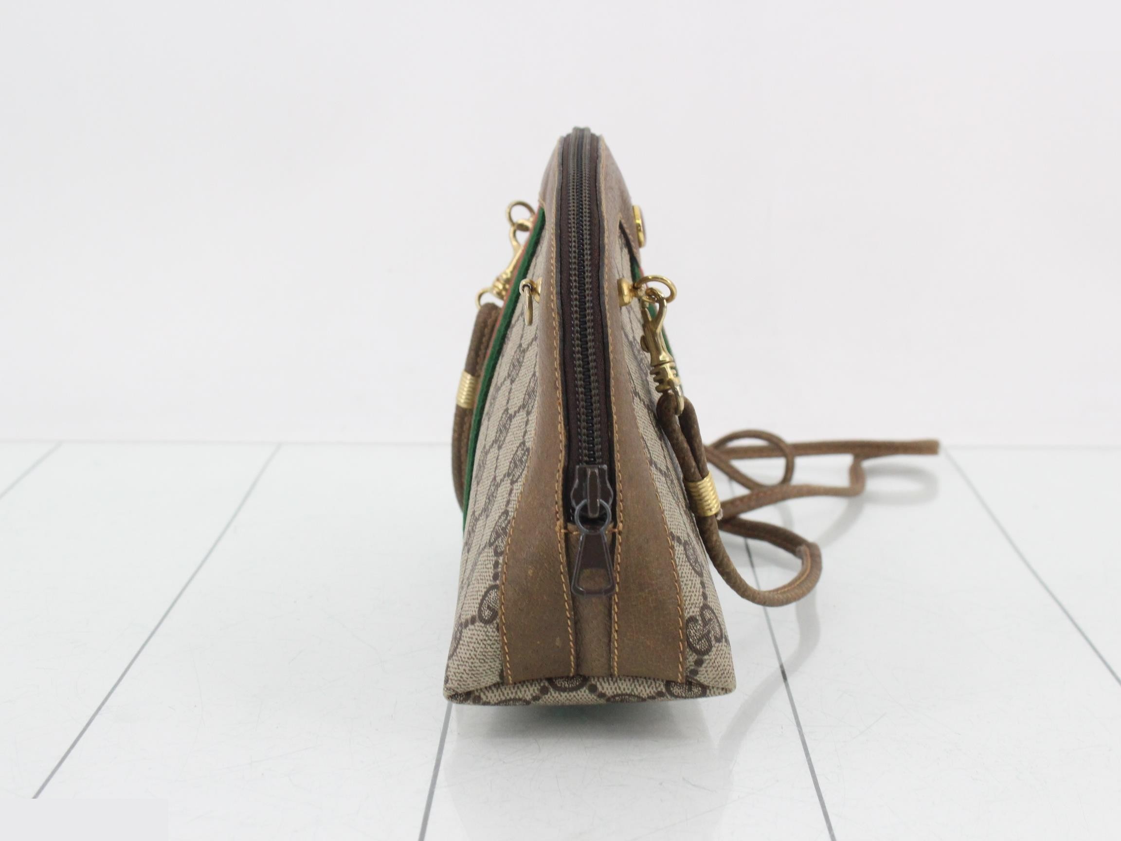 GG Supreme Sherry Line Shoulder Bag — view 4