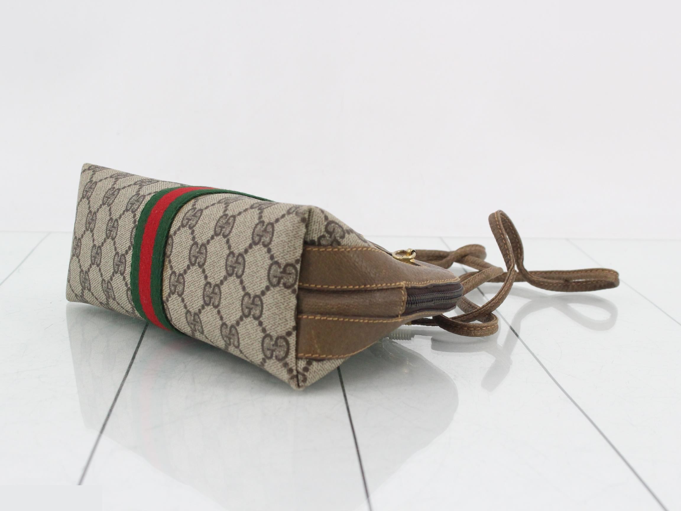 GG Supreme Sherry Line Shoulder Bag — view 6