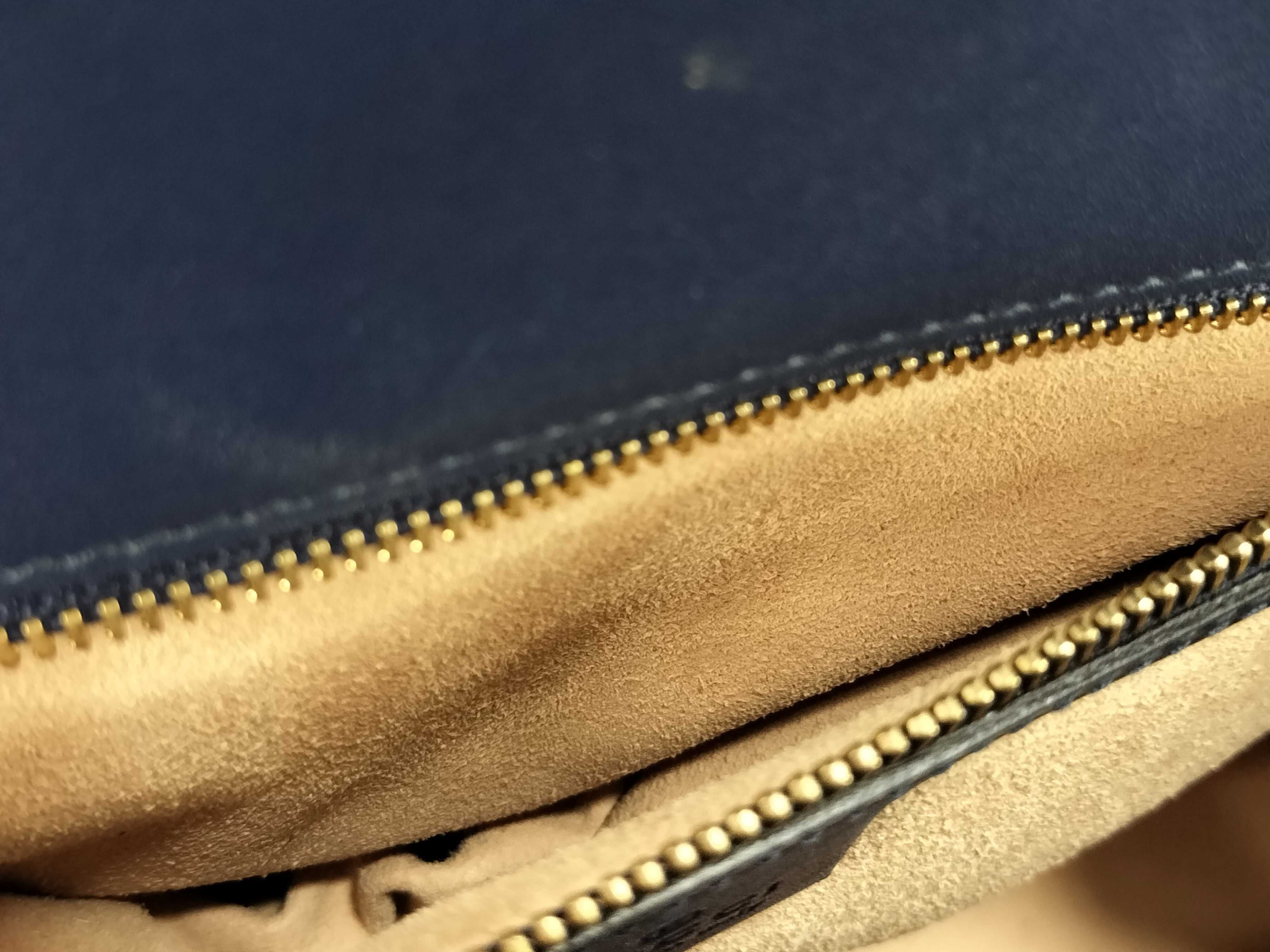 GG DU - Guccissima Padlock Leather Chain Shoulder Bag Blue 409486 Shoulder Bag — view 11