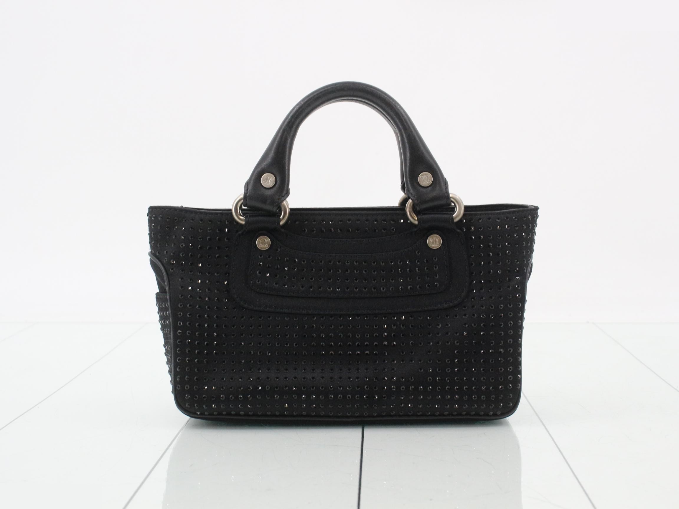 Rhinestone Satin Boogie Bag (Handbag) — view 2