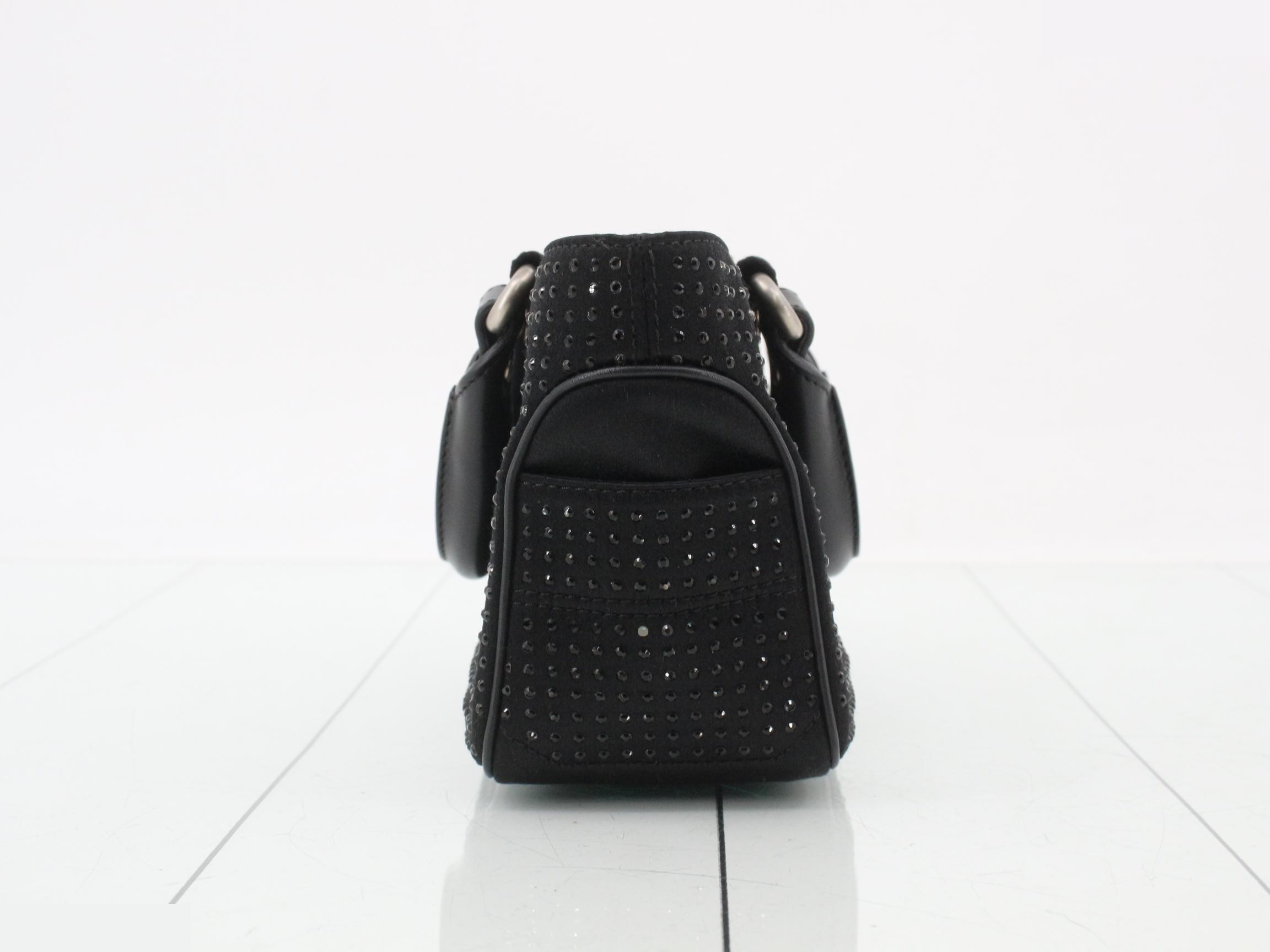 Rhinestone Satin Boogie Bag (Handbag) — view 3