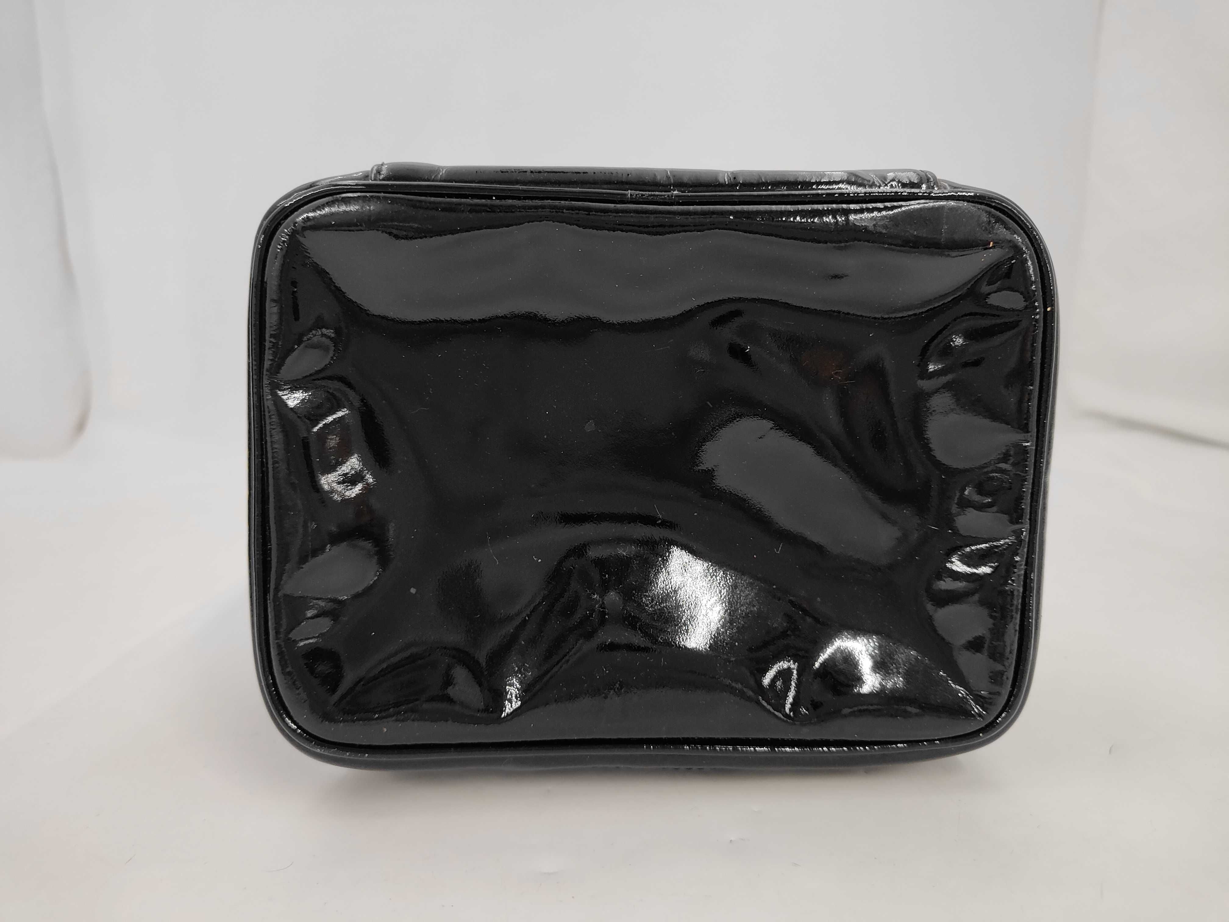 patent leather vanity bag — view 3