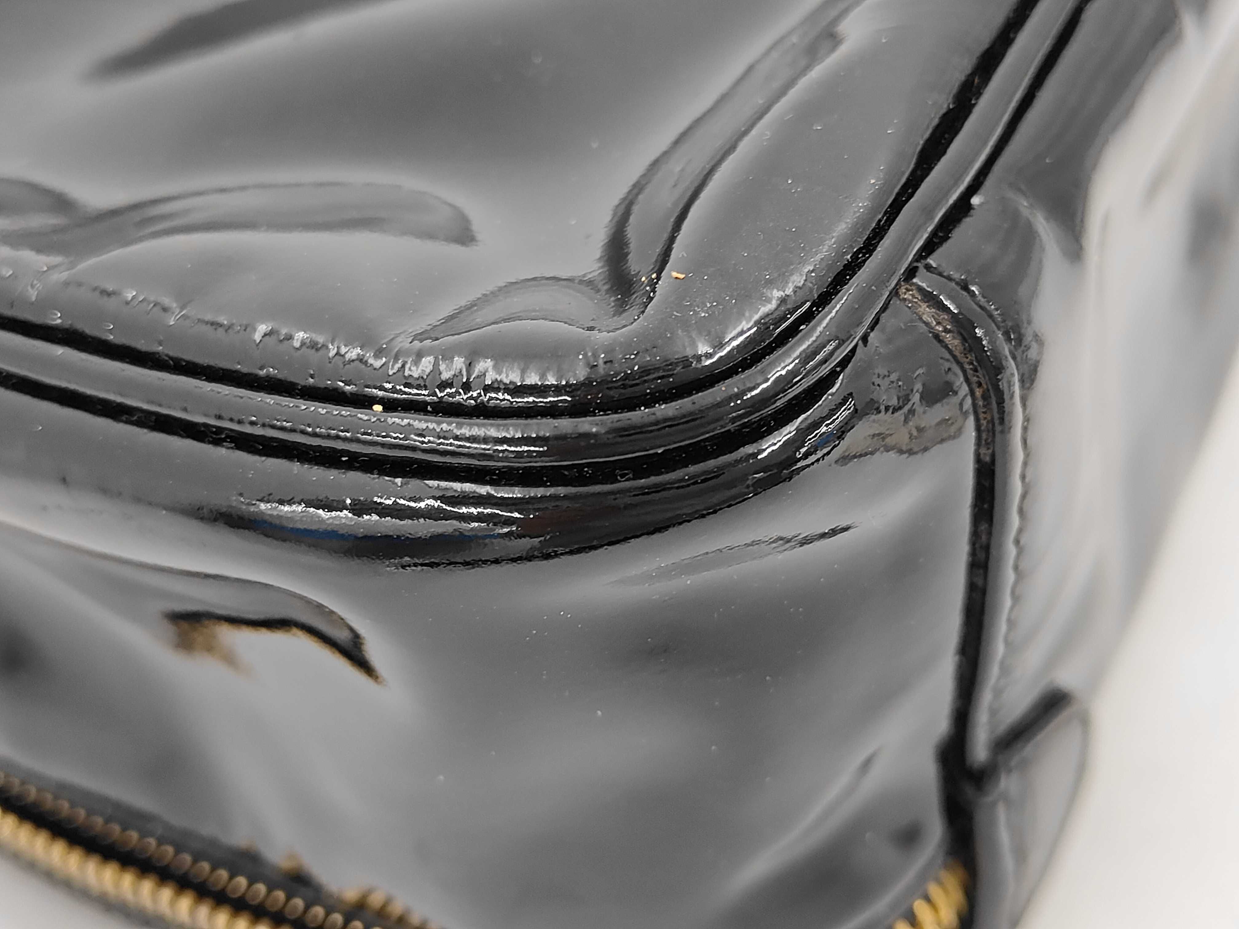 patent leather vanity bag — view 4