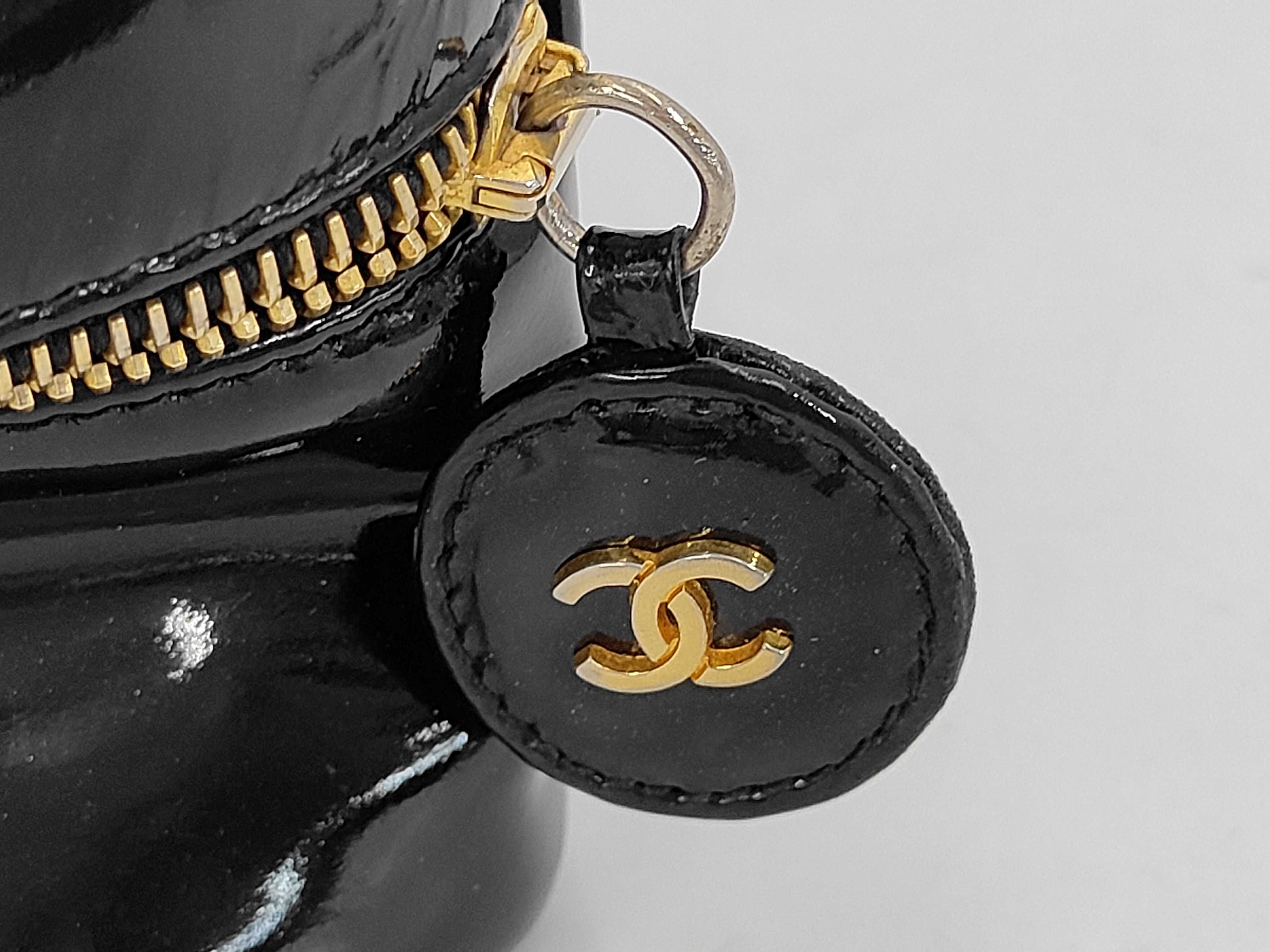 patent leather vanity bag — view 5