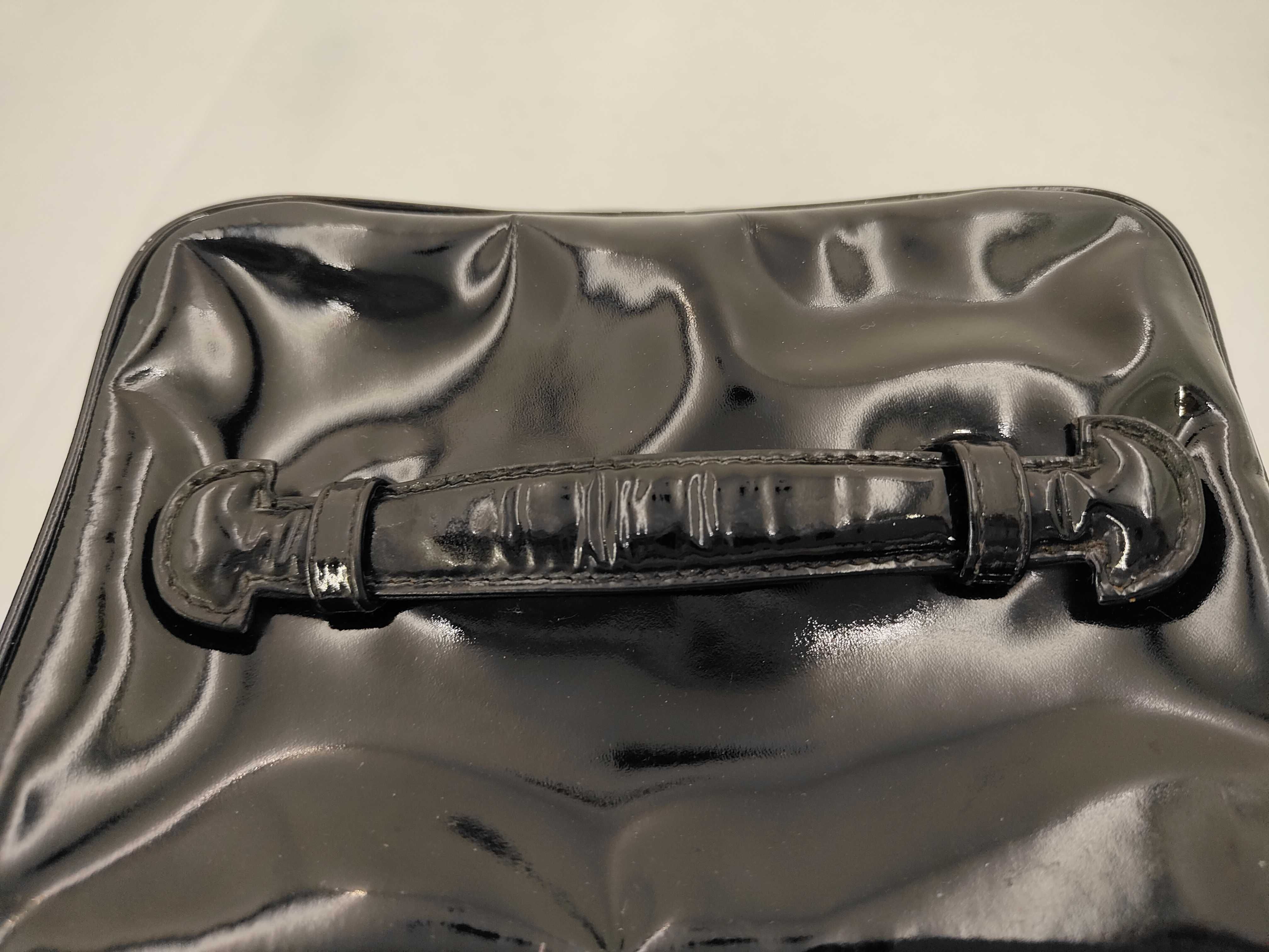 patent leather vanity bag — view 9