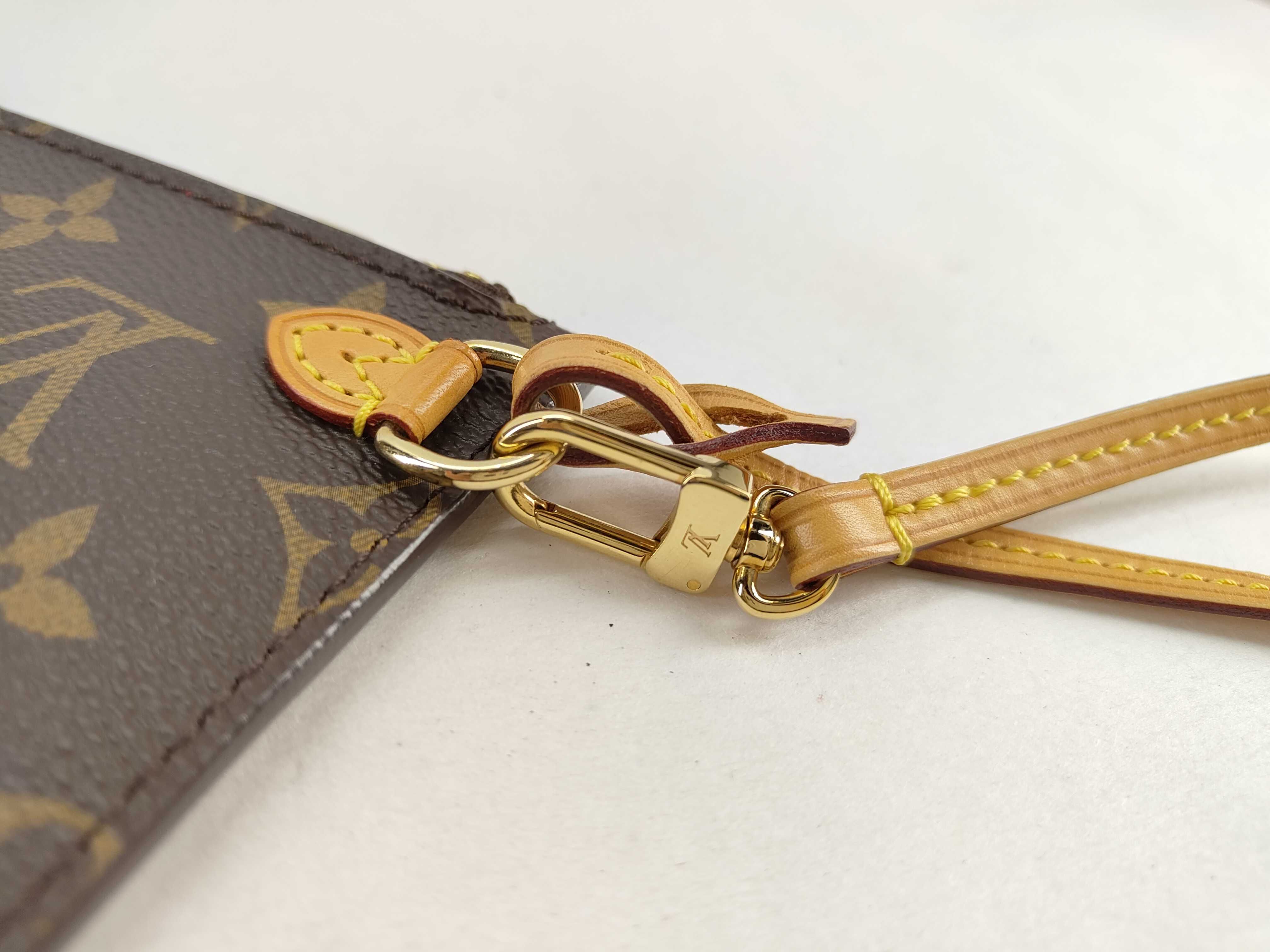 Monogram Neverfull with attached pouch — view 4