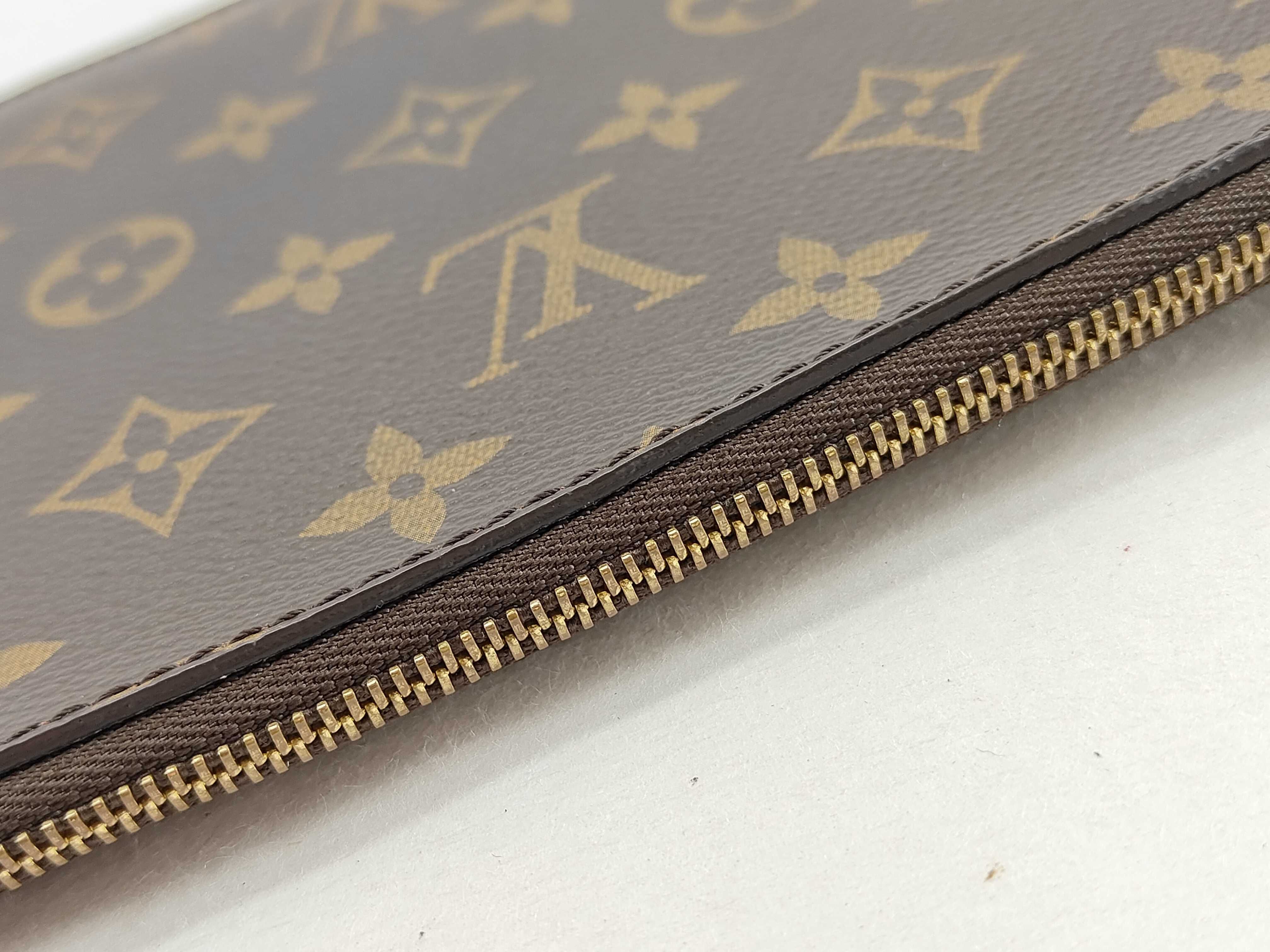 Monogram Neverfull with attached pouch — view 8