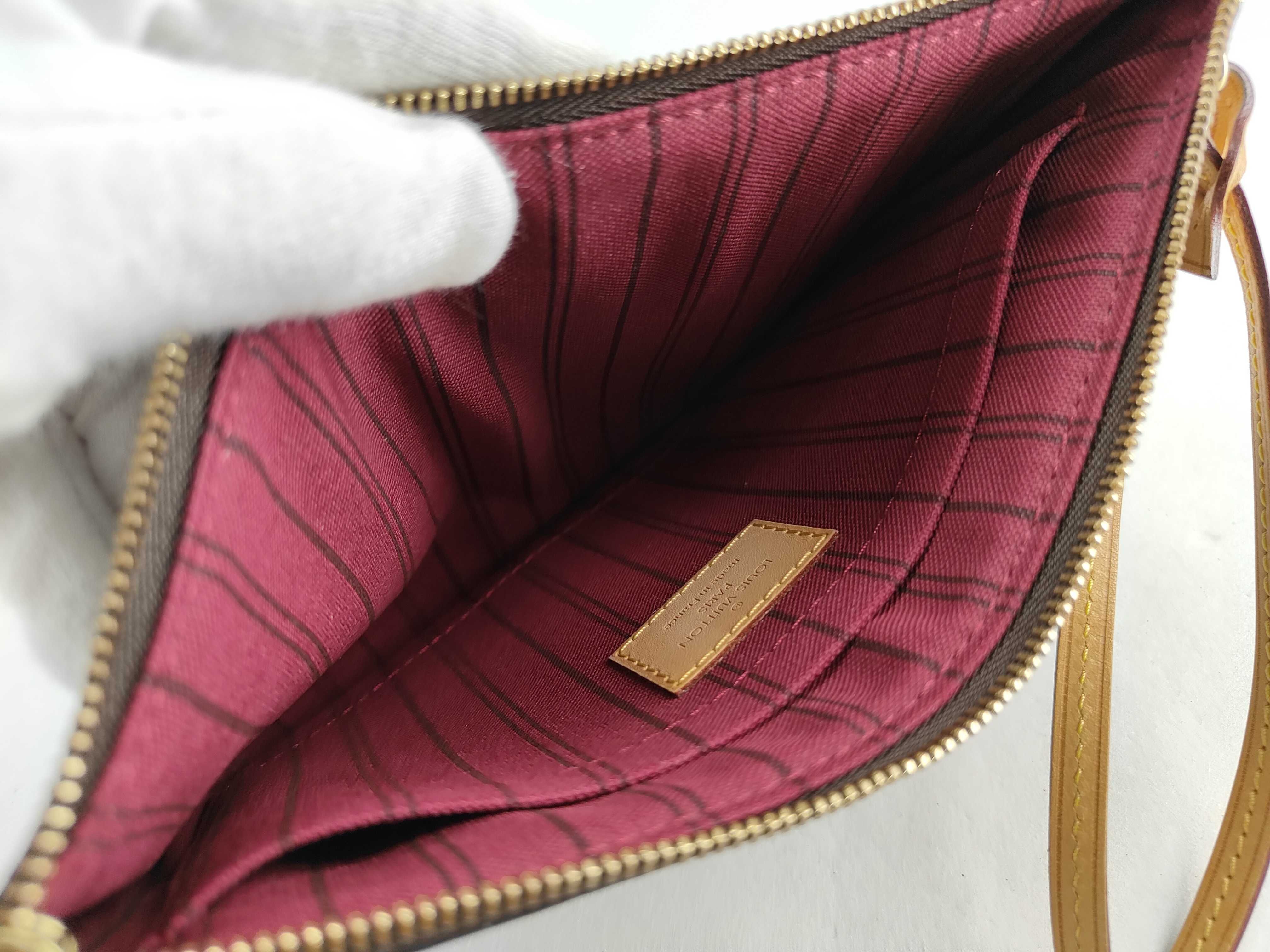 Monogram Neverfull with attached pouch — view 10