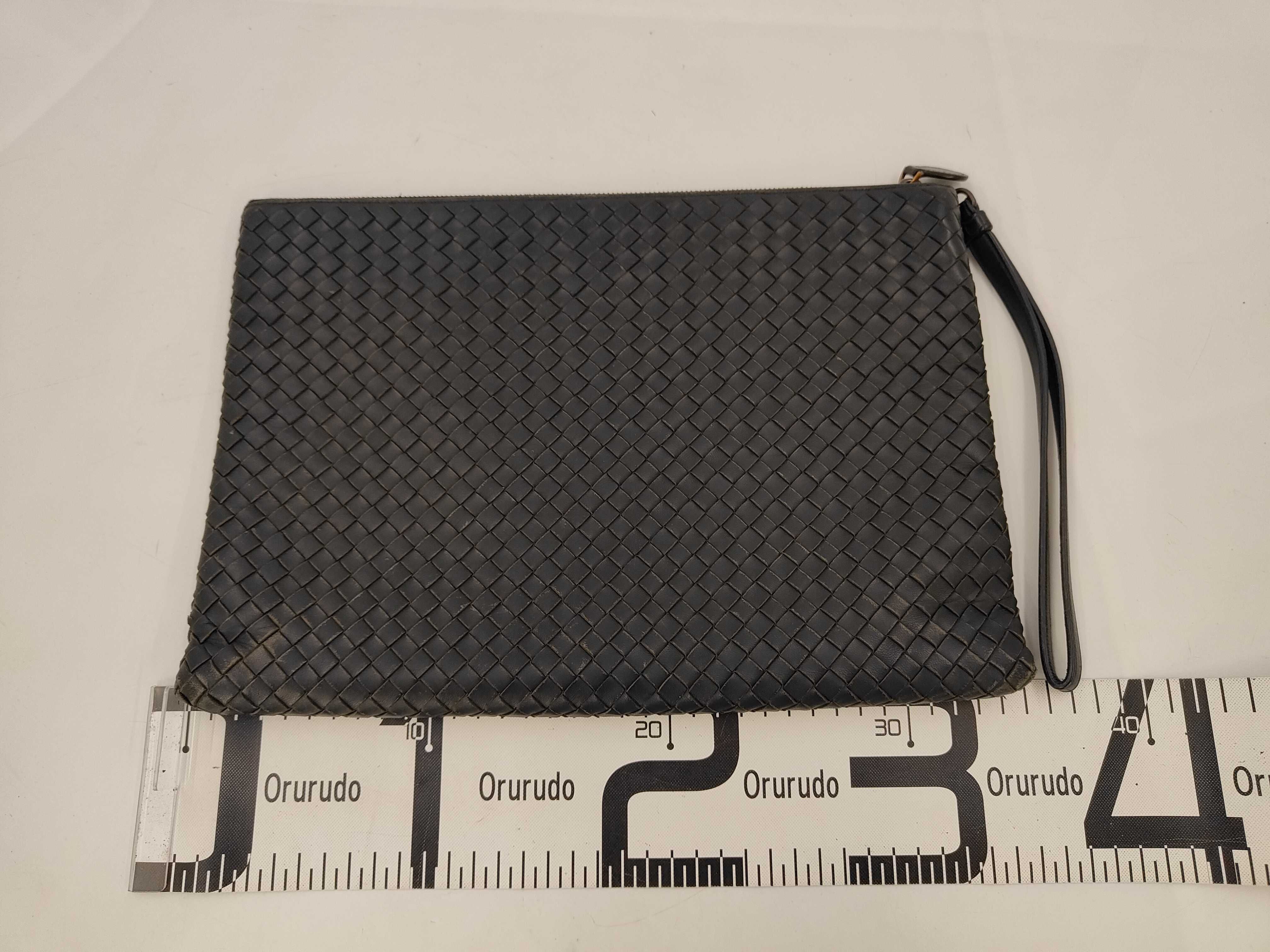 Intrecciato SLG CLUTCH POUCH INTRECCIATO BLACK Clutch Bag — view 2