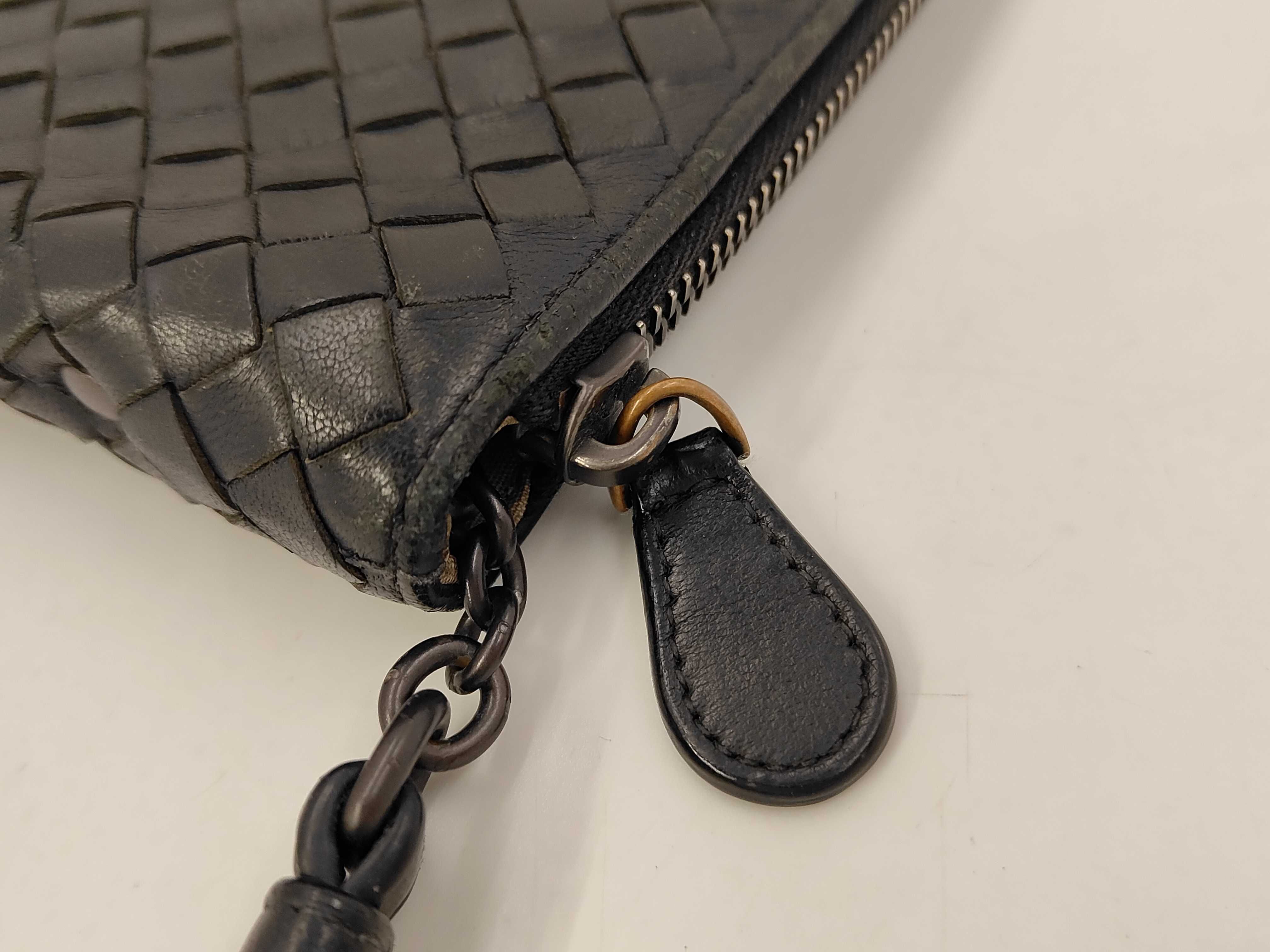 Intrecciato SLG CLUTCH POUCH INTRECCIATO BLACK Clutch Bag — view 7