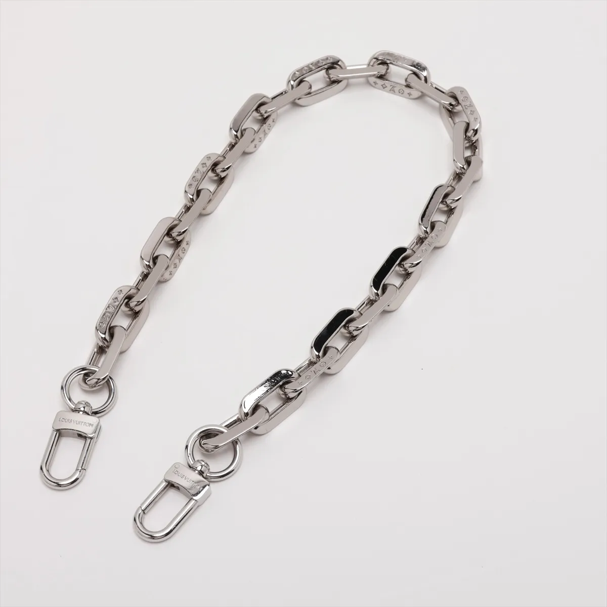 Monogram Embossed Couchon PM M57913 PL0281 Silver (RFID detected) — view 5