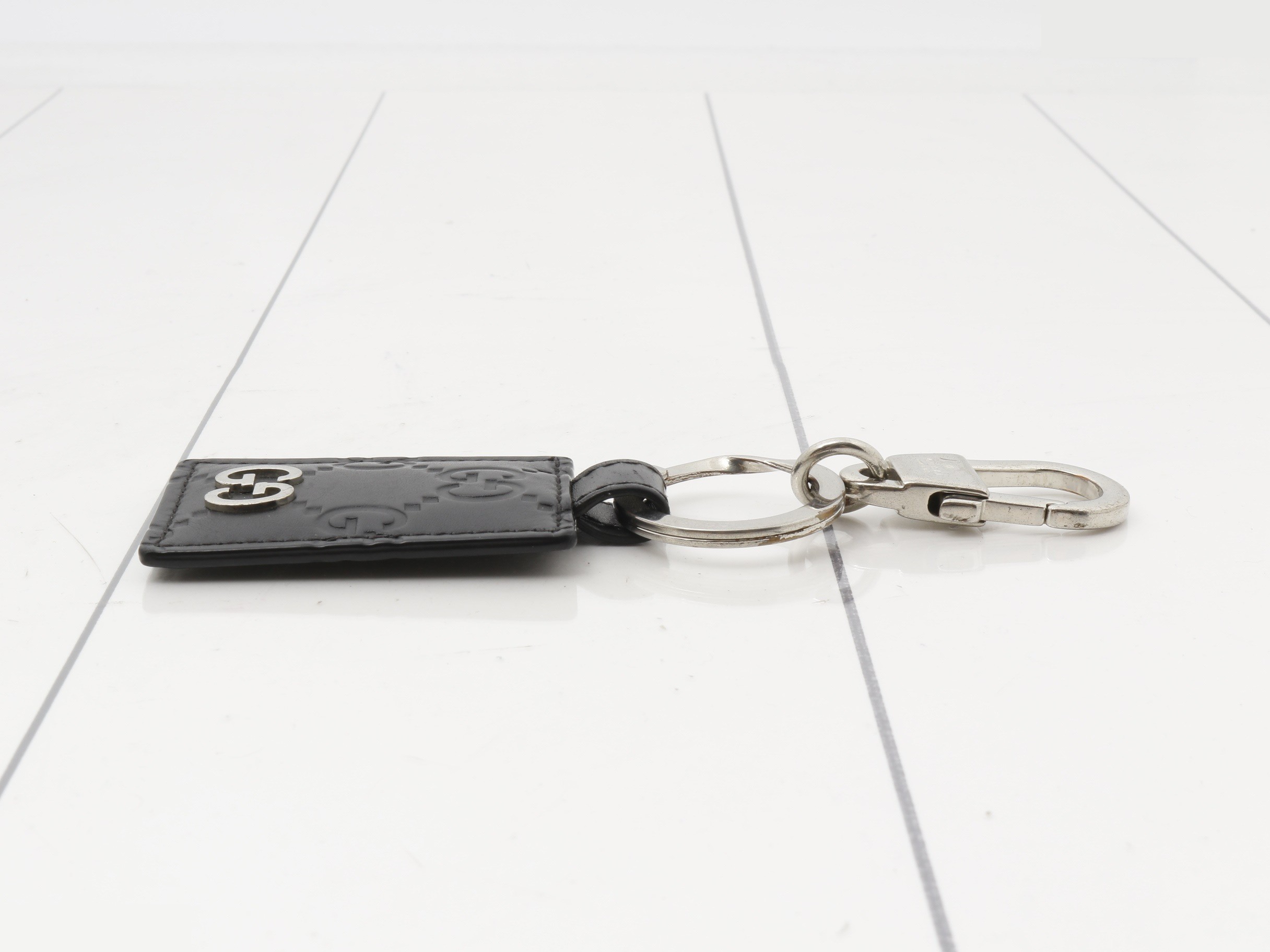 Guccissima Leather Keyring — view 3