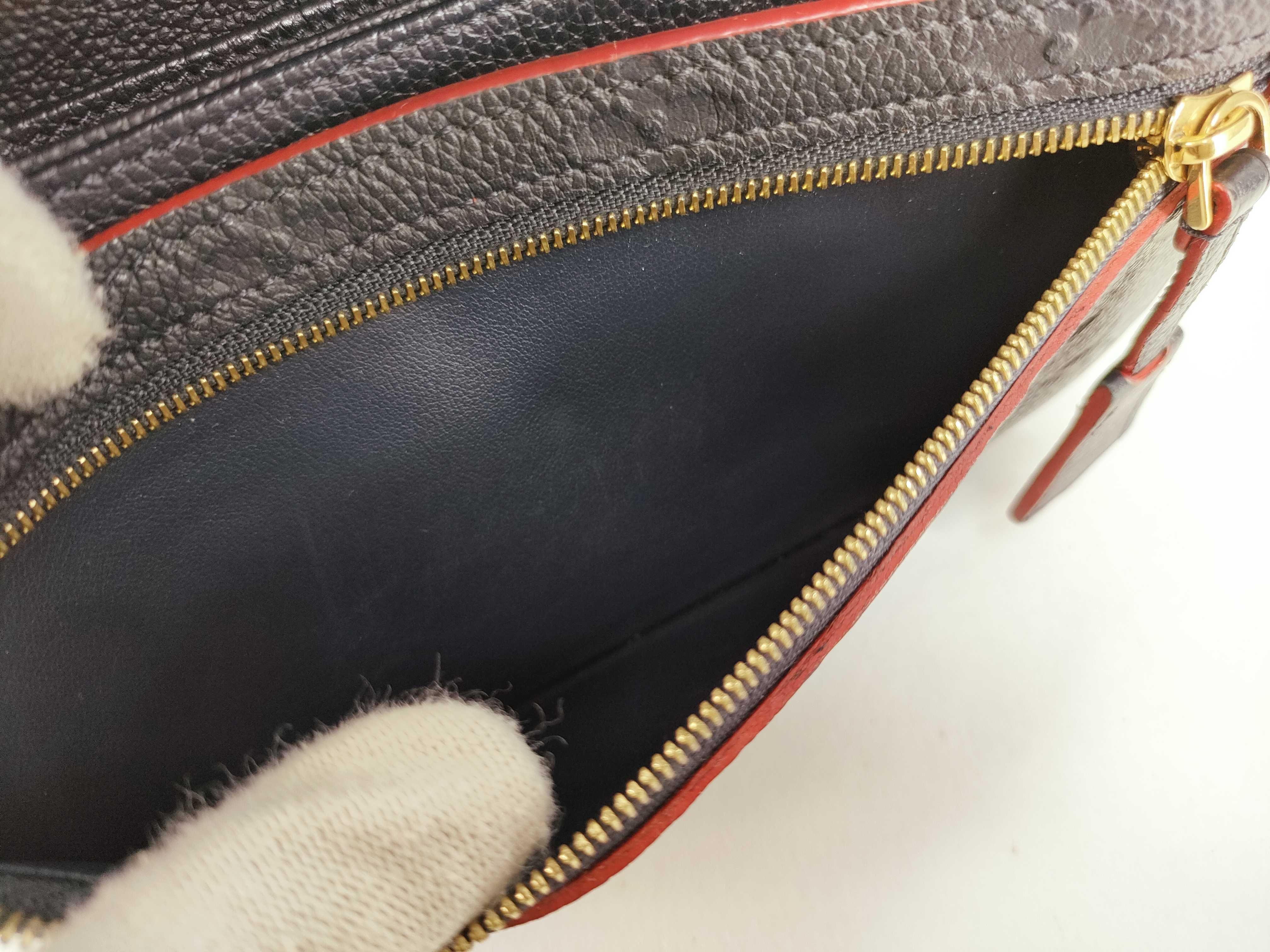 Pont Neuf M62127 CA1168 Empreinte Marine Rouge Wallet — view 15