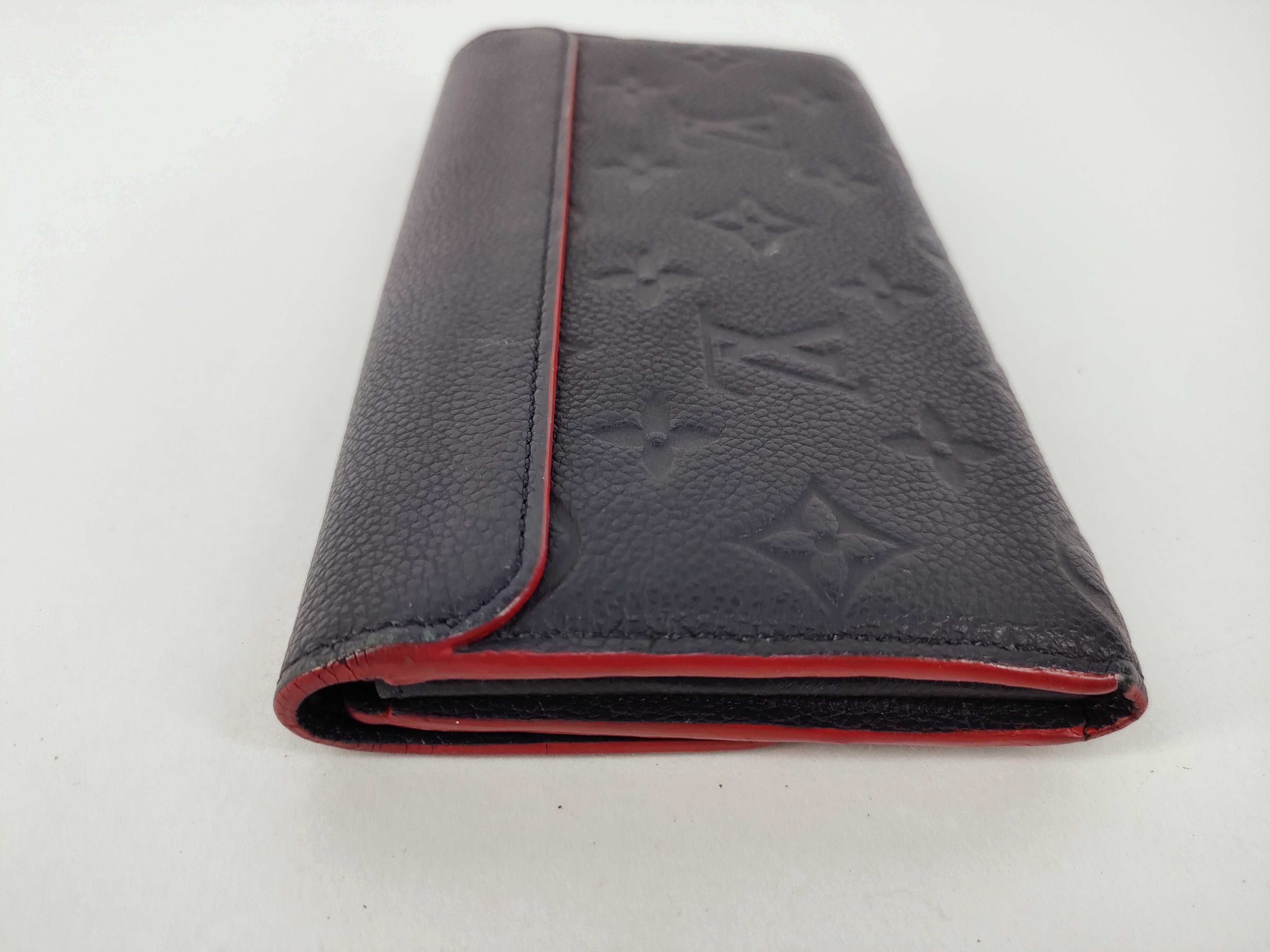 Pont Neuf M62127 CA1168 Empreinte Marine Rouge Wallet — view 4