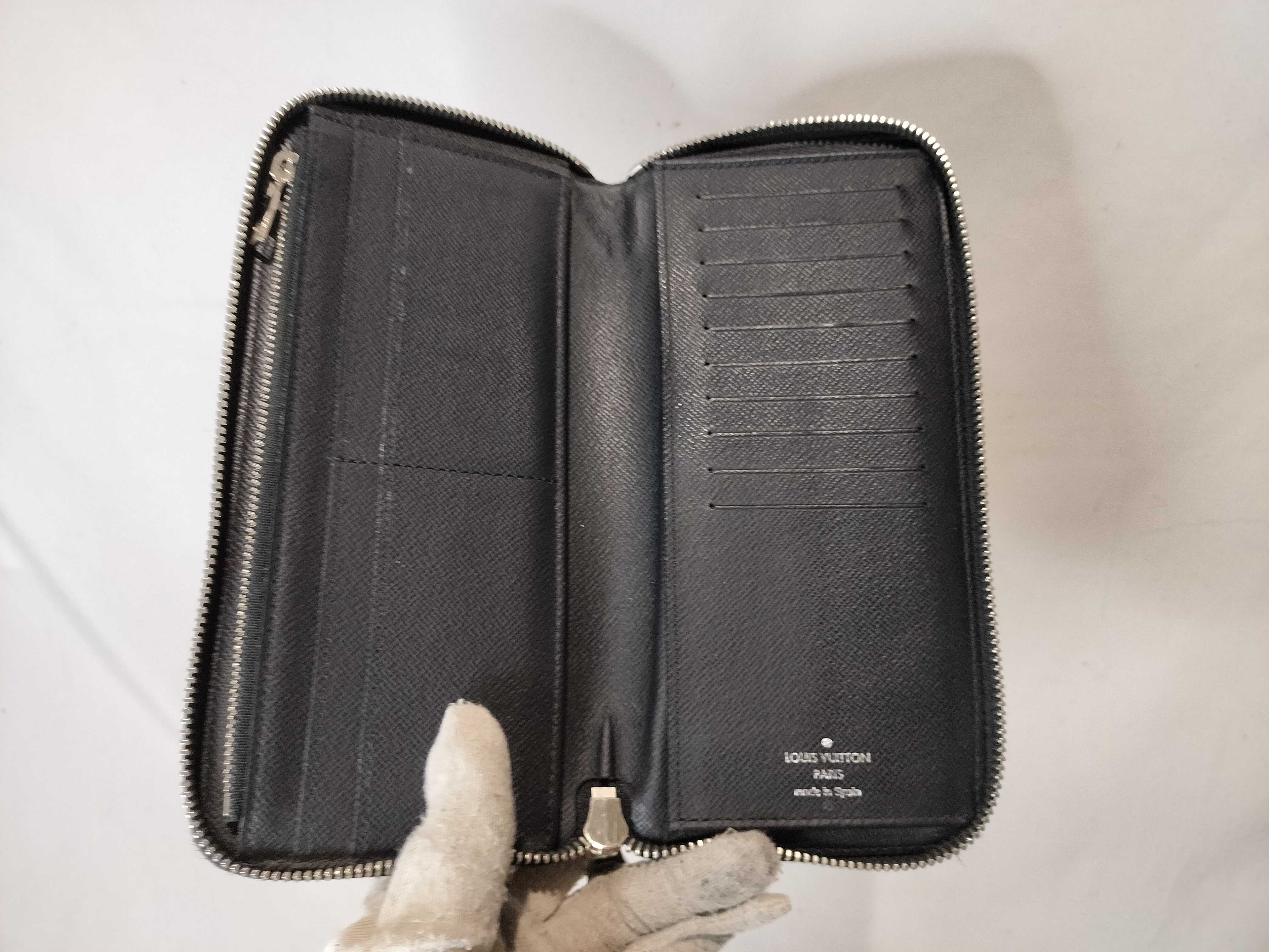 Damier Graphite Zippy Wallet Vertical N63095 Wallet — view 7
