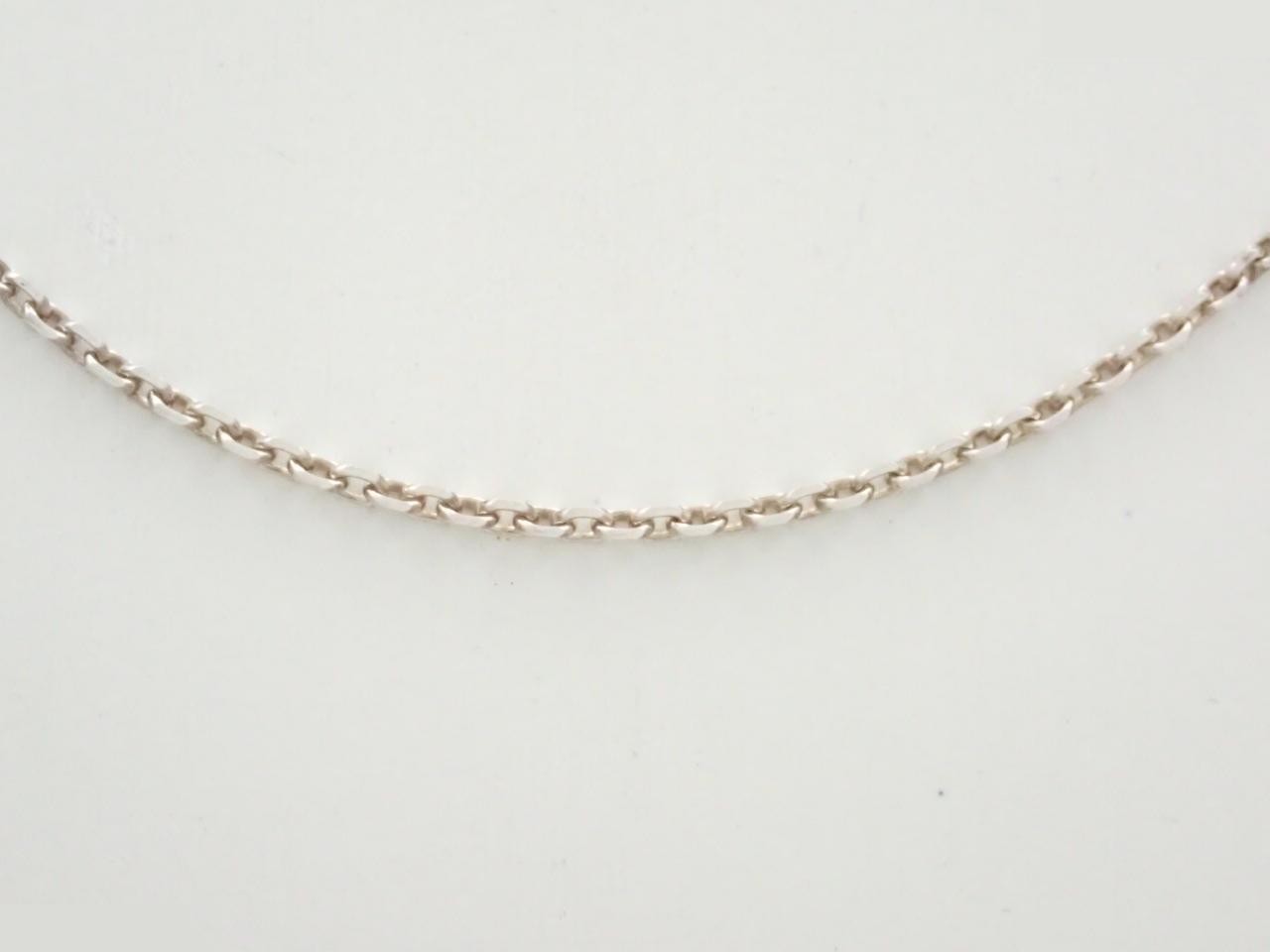 Necklace chain, 50cm, 925 sterling silver, 6.6g