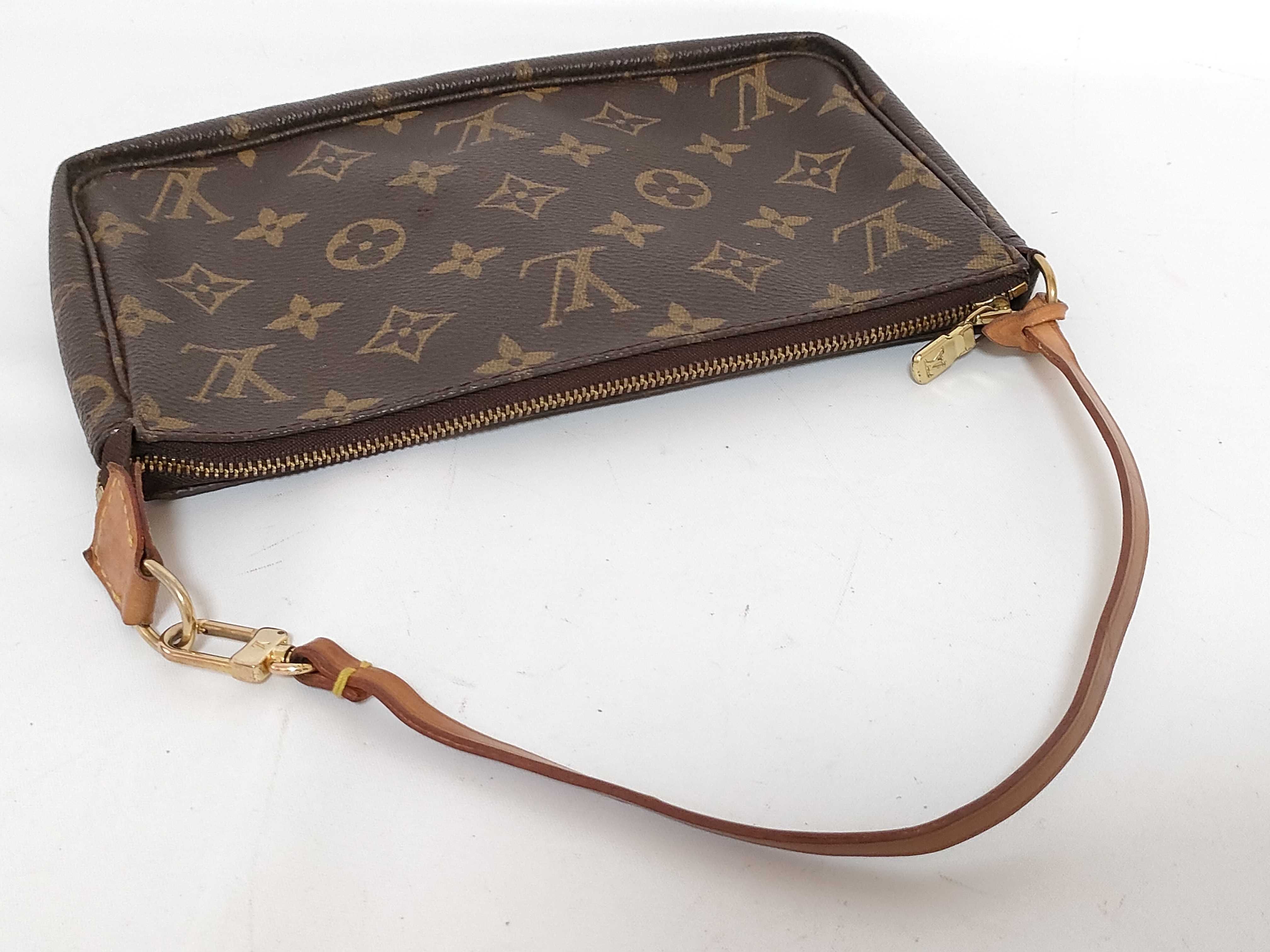 Monogram Louis Vuitton Bag Pochette Accessoires Pouch — view 3