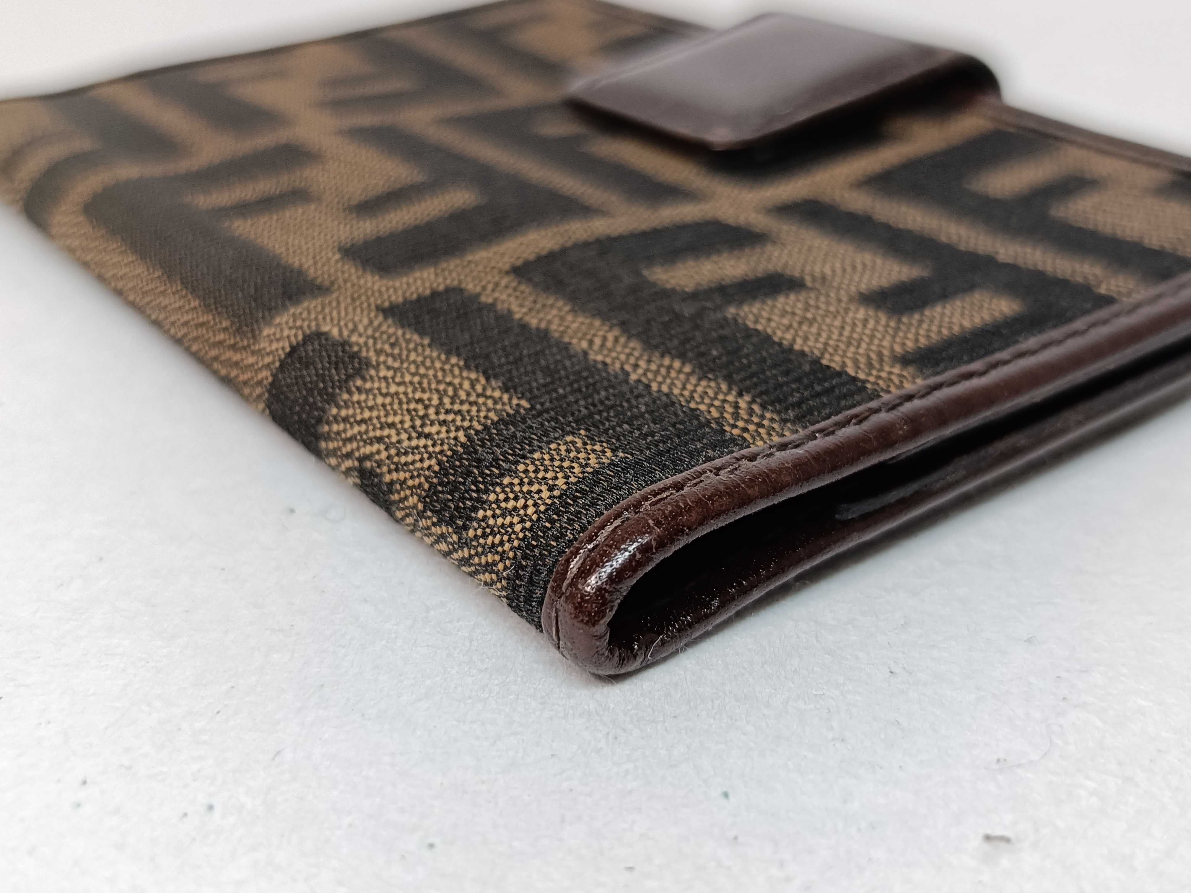 Zucca pattern canvas card case 07-02476-991 notebook cover — view 4
