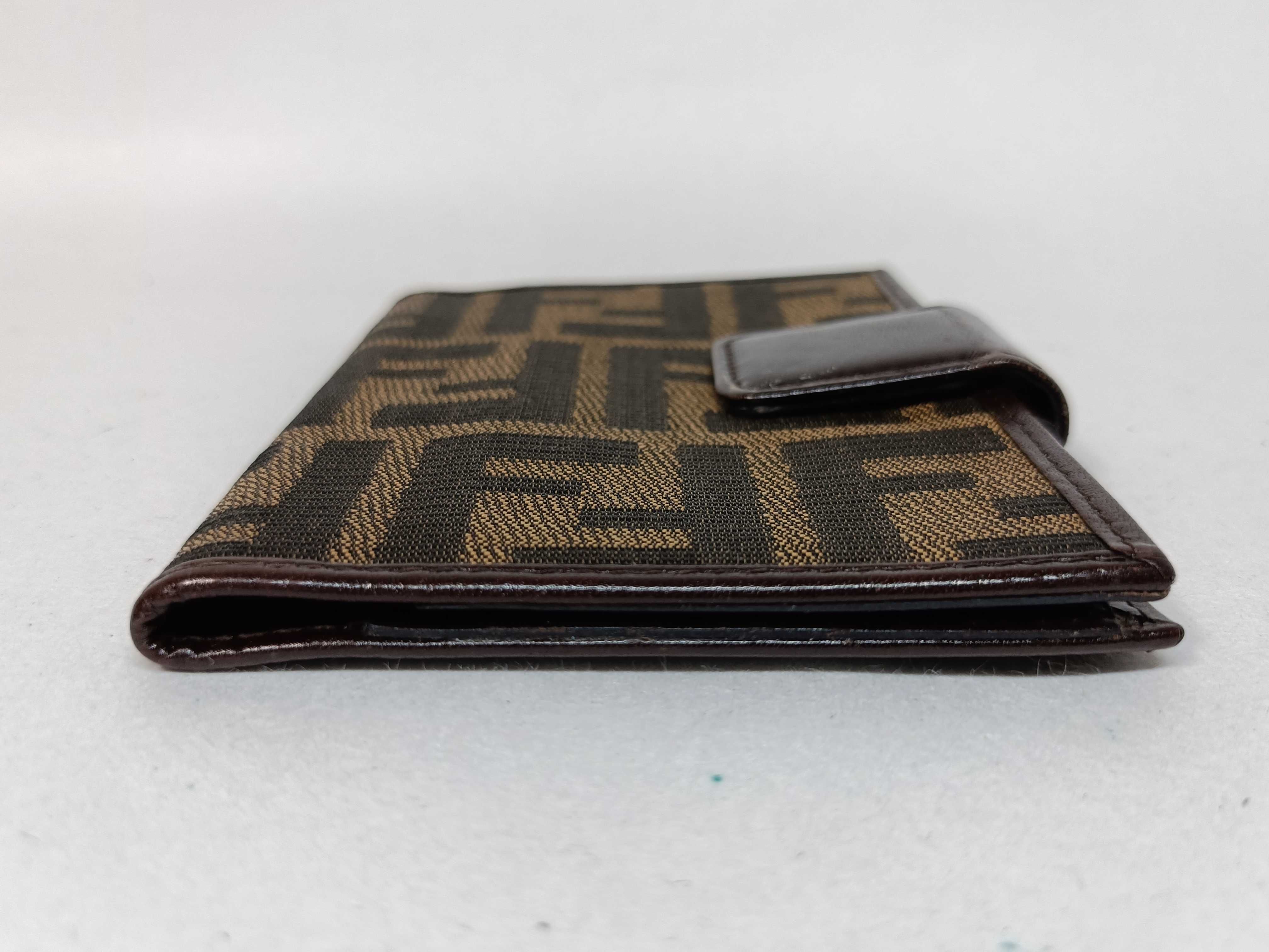 Zucca pattern canvas card case 07-02476-991 notebook cover — view 5
