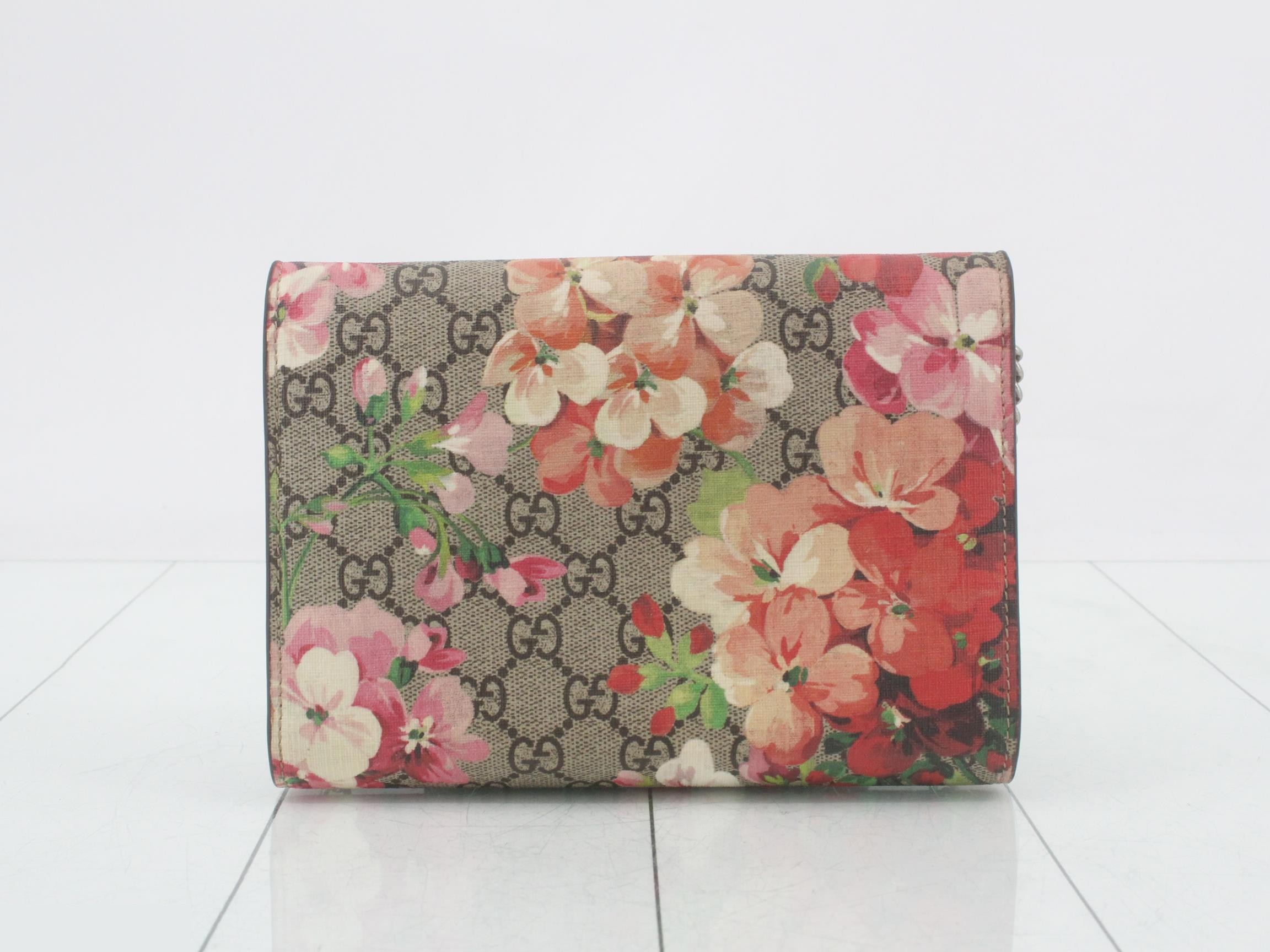 Dionysus GG Blooms/Supreme Chain Wallet — view 2