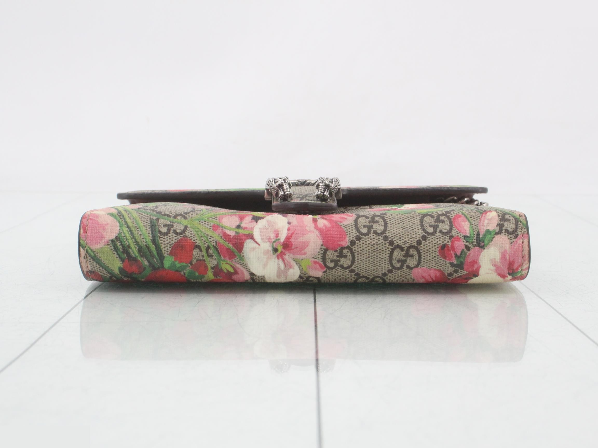 Dionysus GG Blooms/Supreme Chain Wallet — view 3
