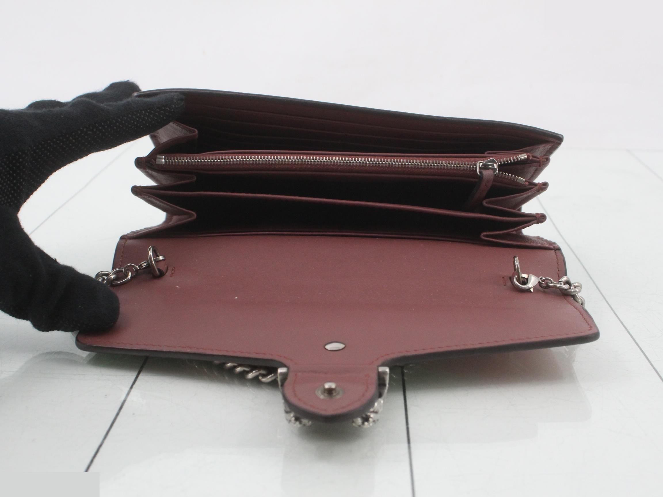 Dionysus GG Blooms/Supreme Chain Wallet — view 4