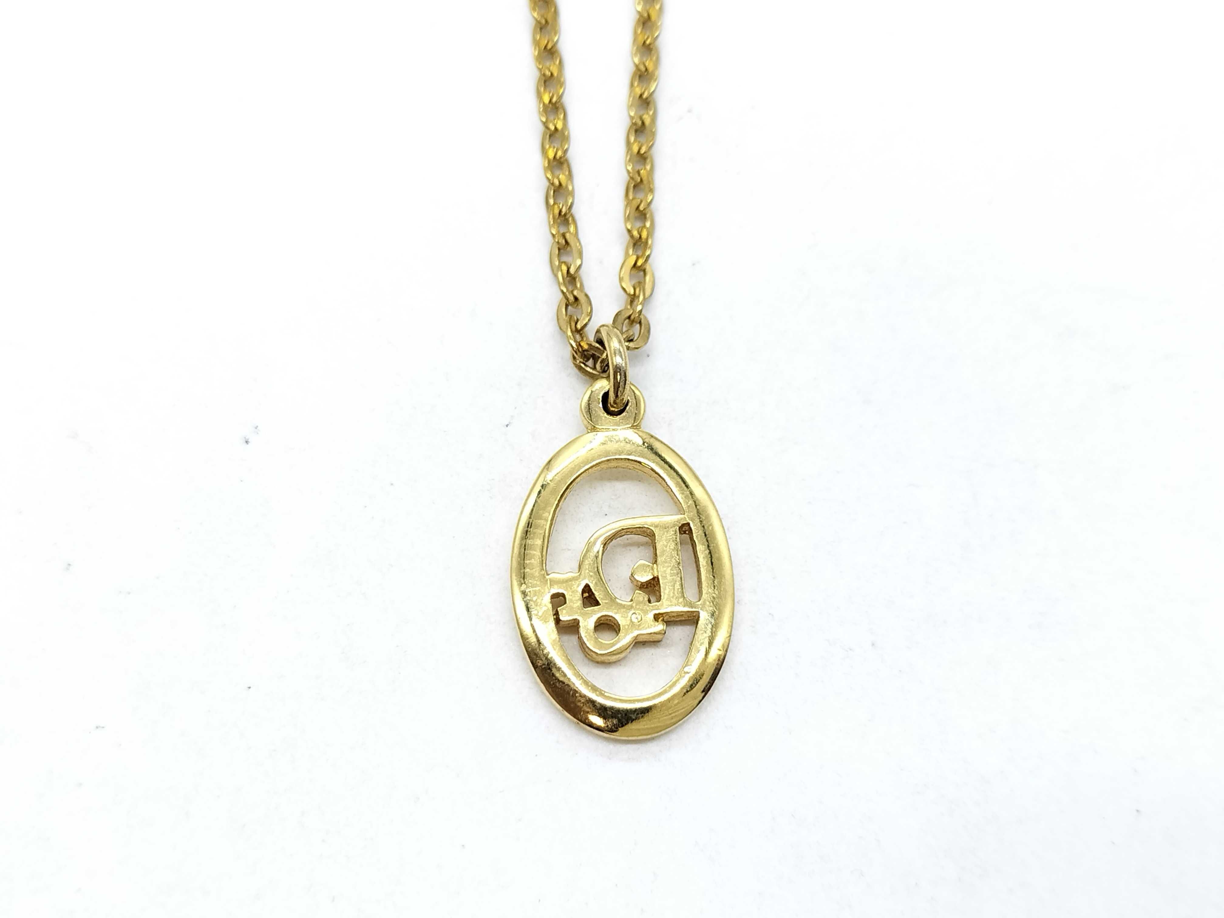 CD Logo Necklace — view 2