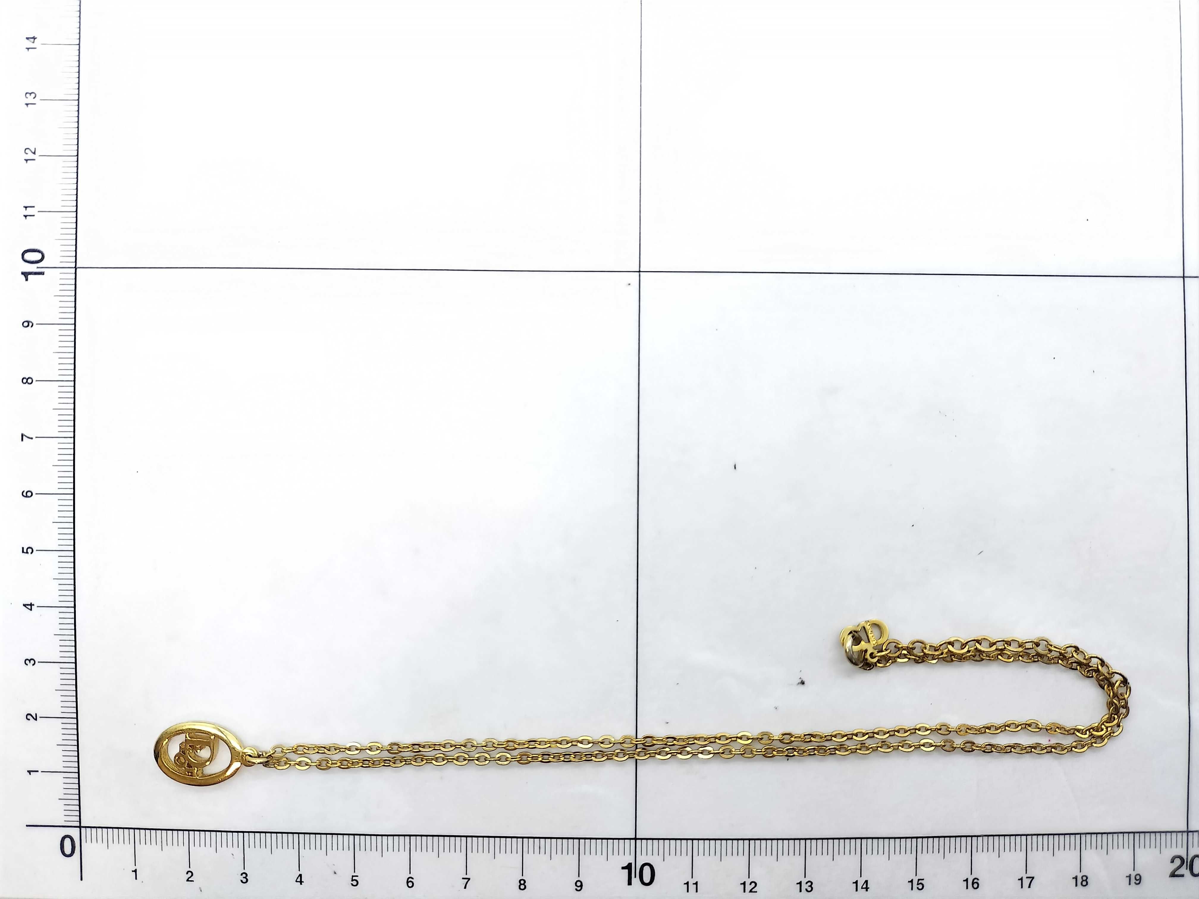 CD Logo Necklace — view 6