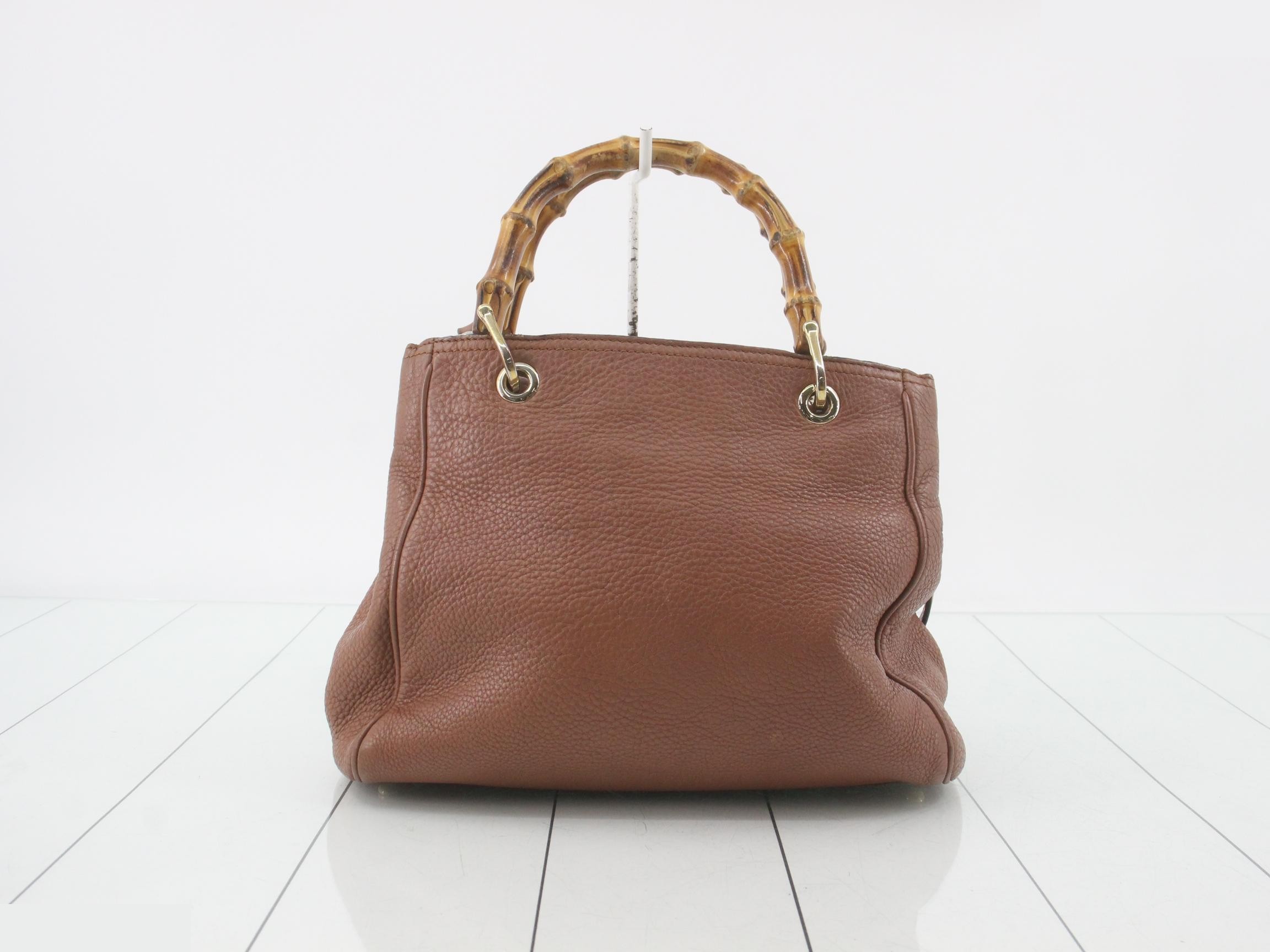 Bamboo Shopper Shoulder Bag — view 2