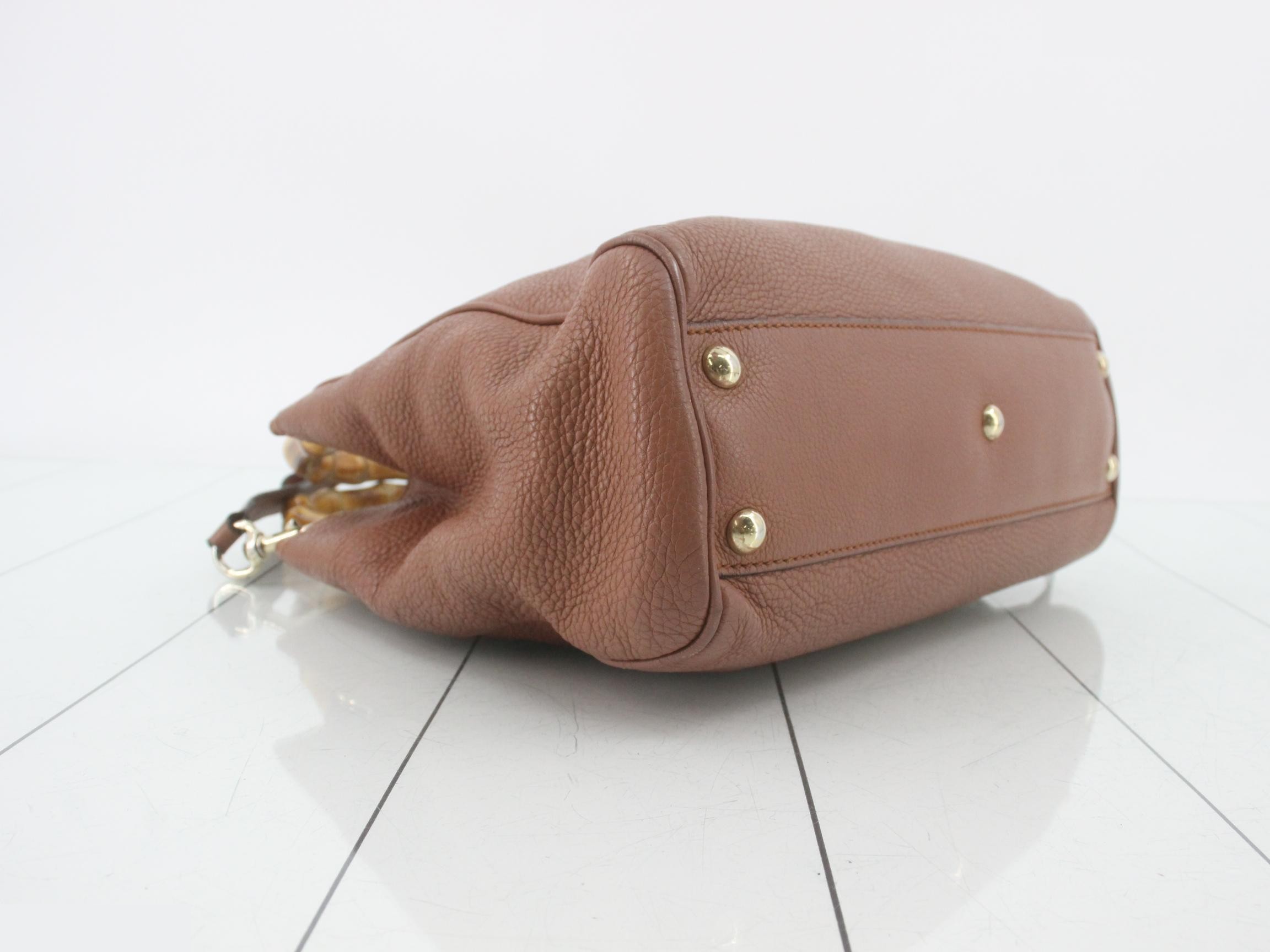 Bamboo Shopper Shoulder Bag — view 5