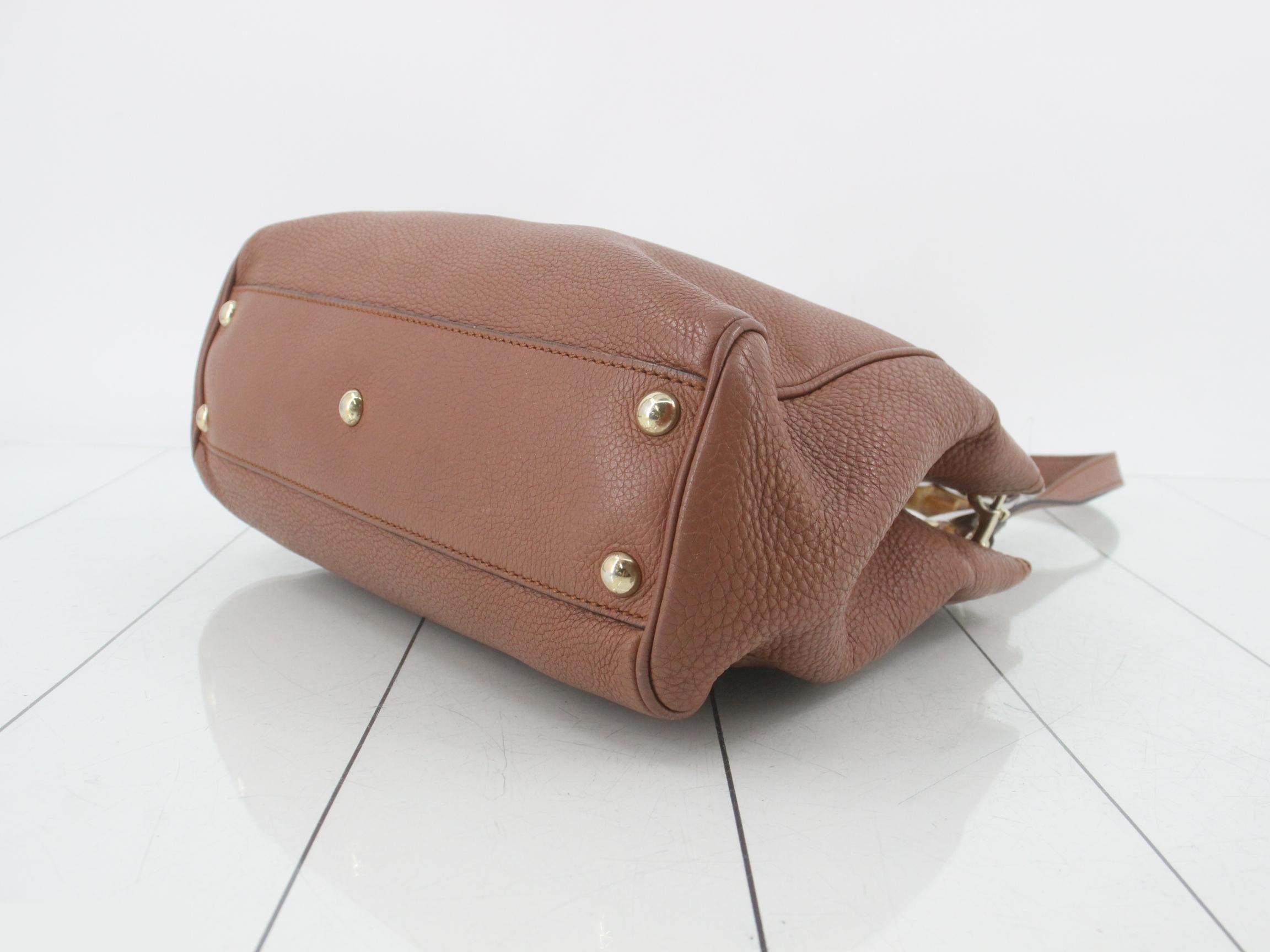Bamboo Shopper Shoulder Bag — view 6