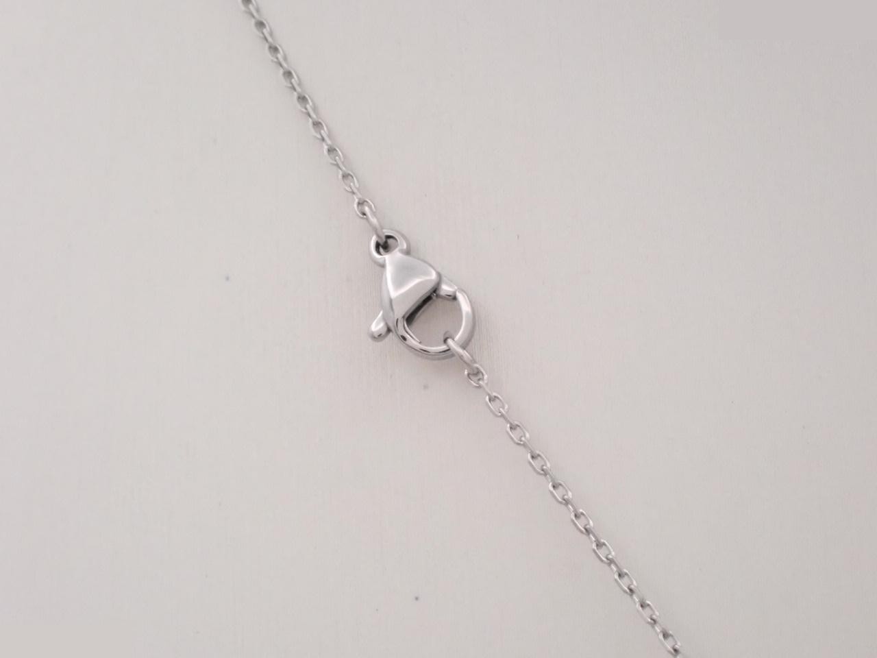 Cage d'H H Cube Necklace/Pendant, Silver — view 2