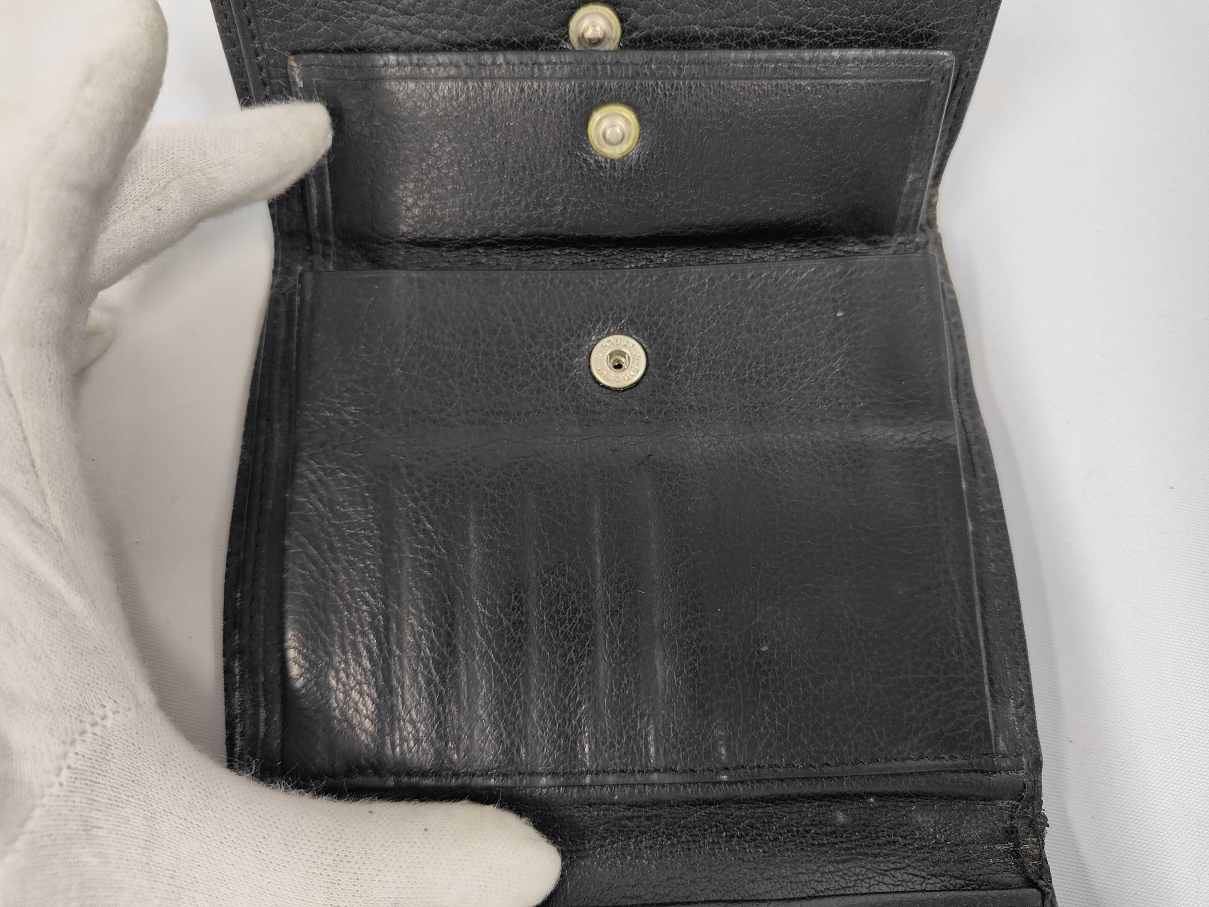 folding wallet, perforated leather wallet — view 8