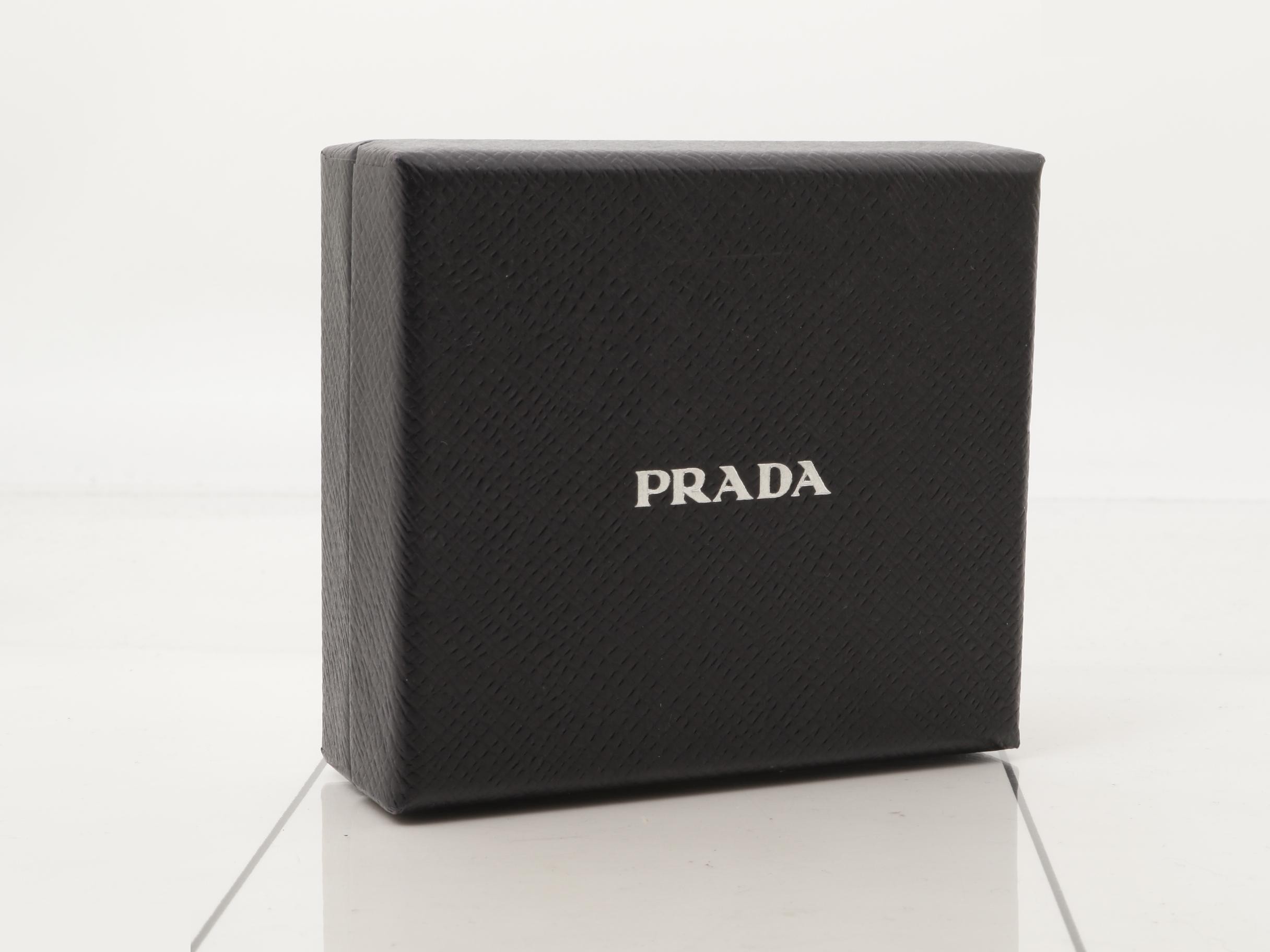 Saffiano coin case, black, unused. — view 5
