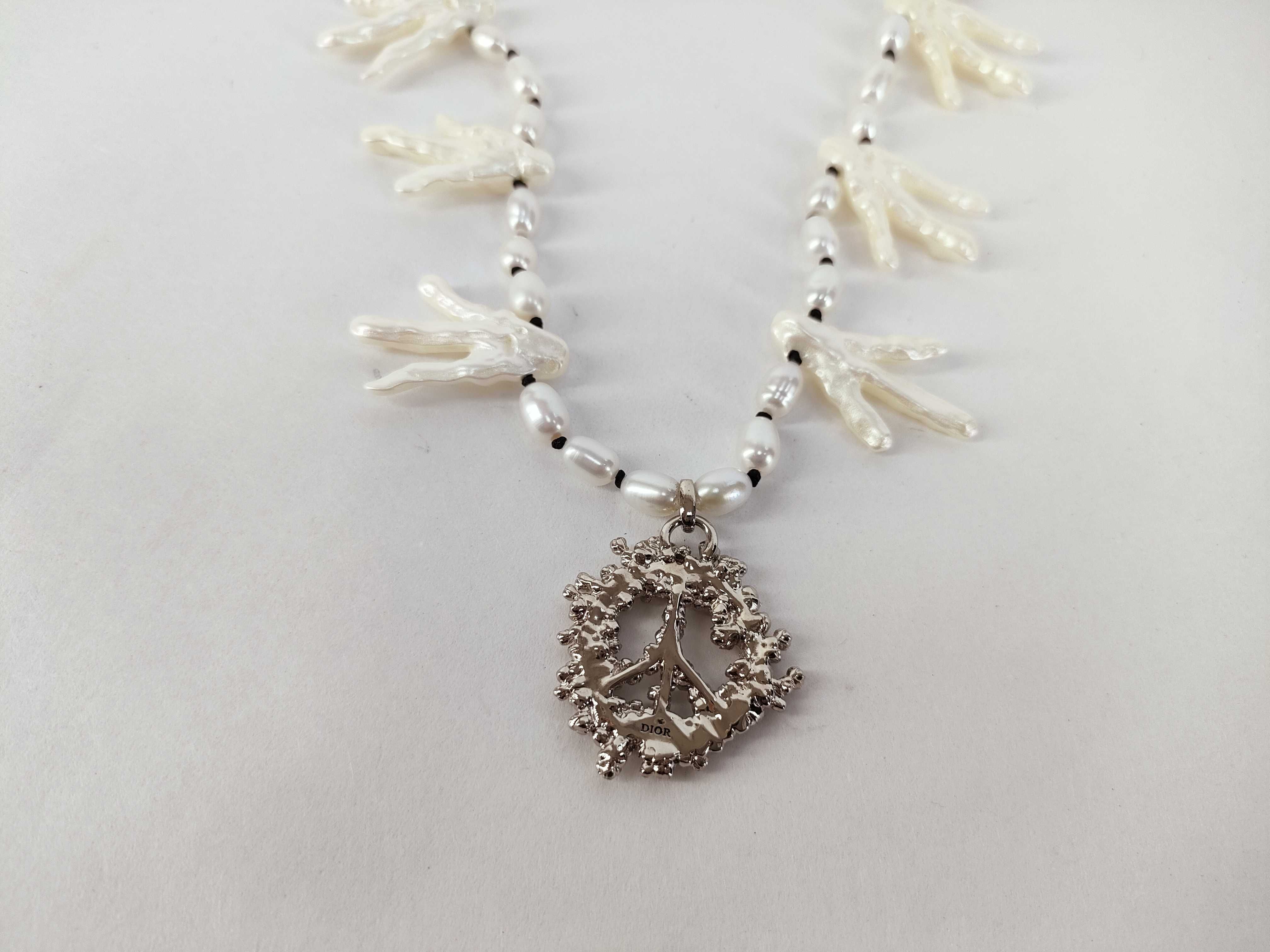Denima Tears Pearl Necklace — view 2