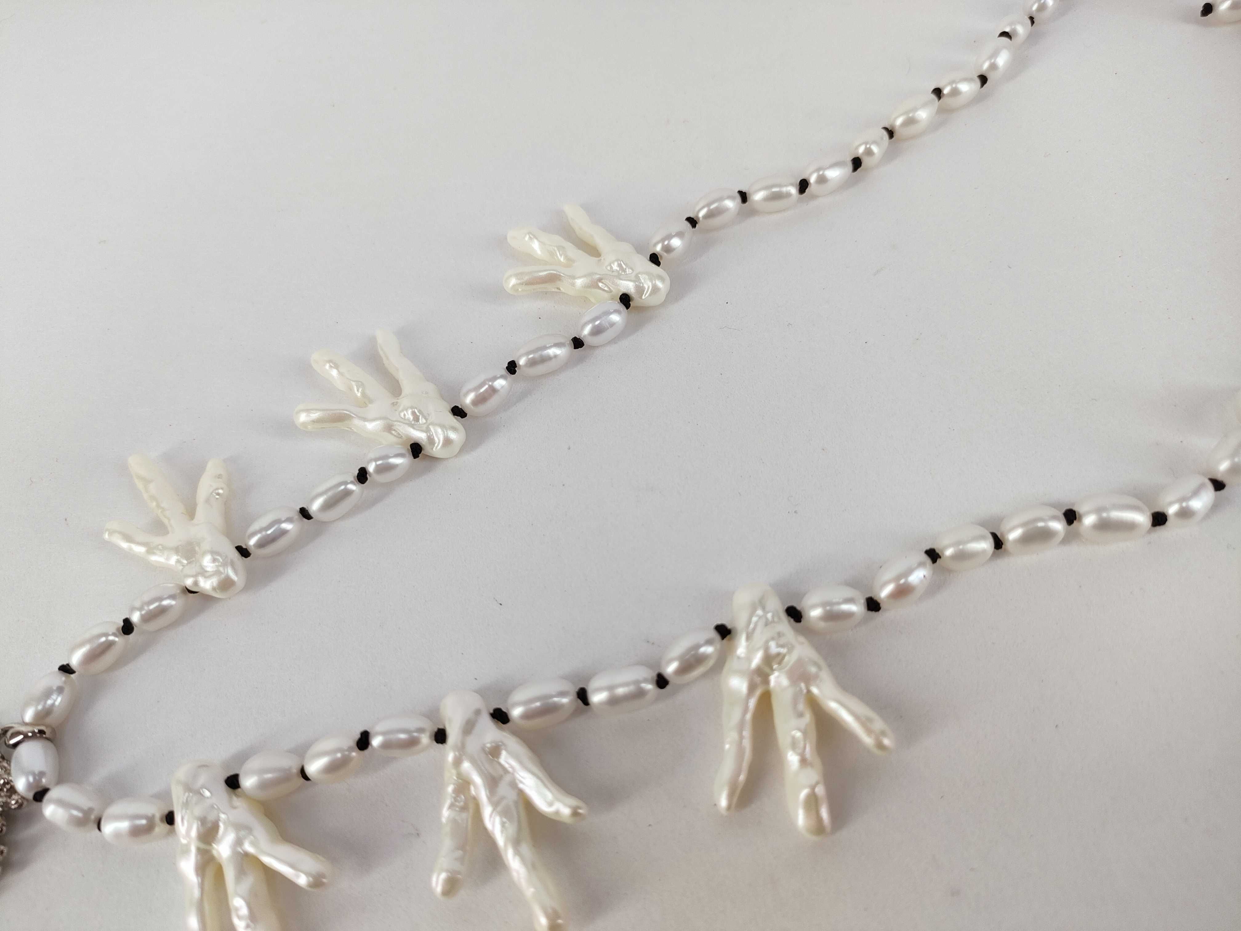 Denima Tears Pearl Necklace — view 7