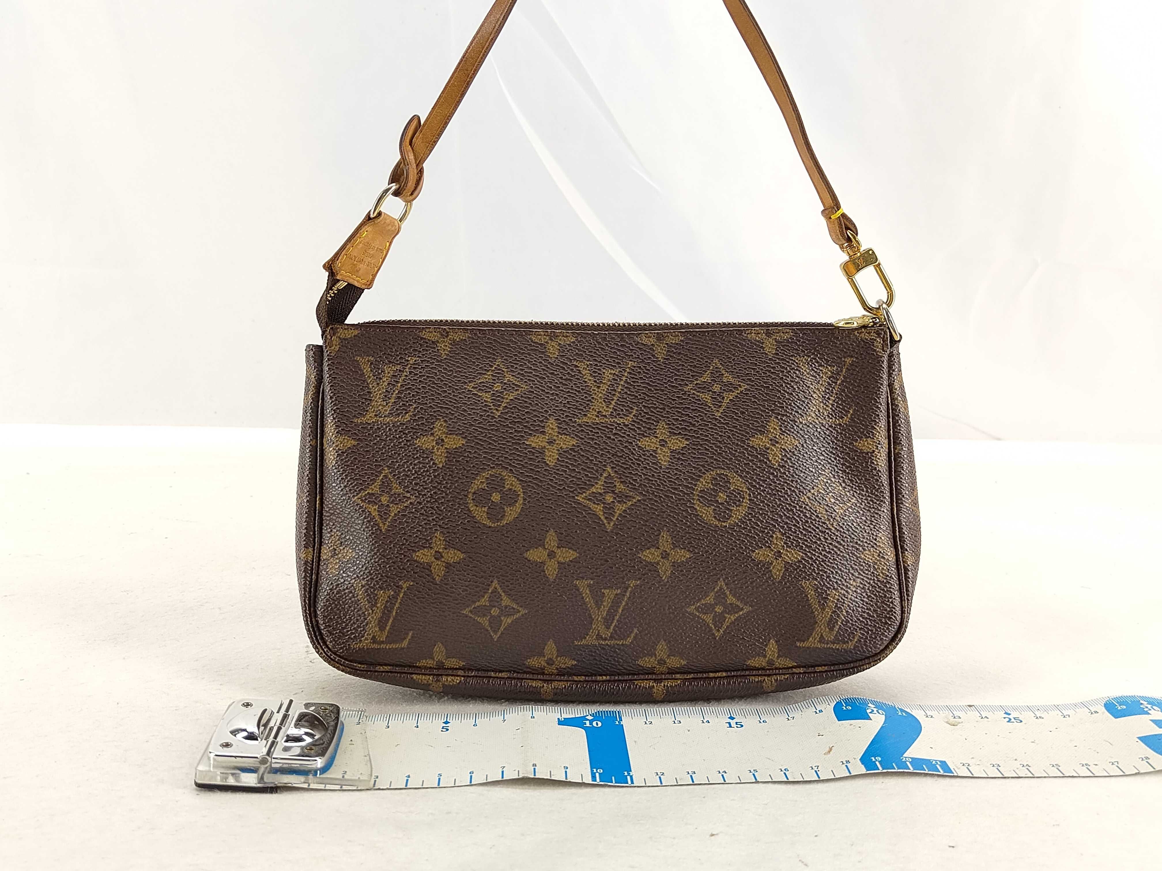 Monogram Pochette Accessoires M51980 BJ0061 Brown Pouch — view 2
