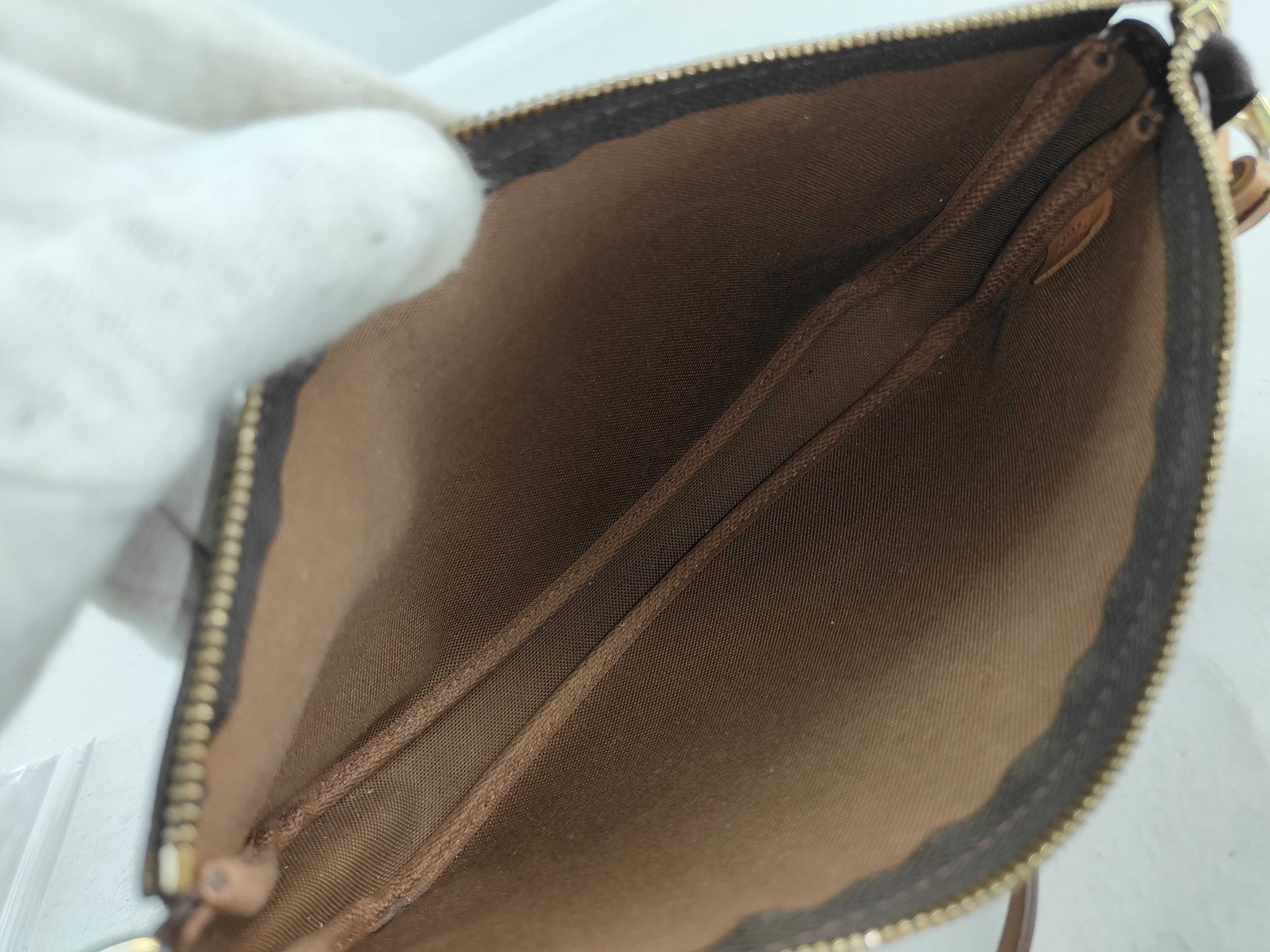 Monogram Pochette Accessoires M51980 BJ0061 Brown Pouch — view 11