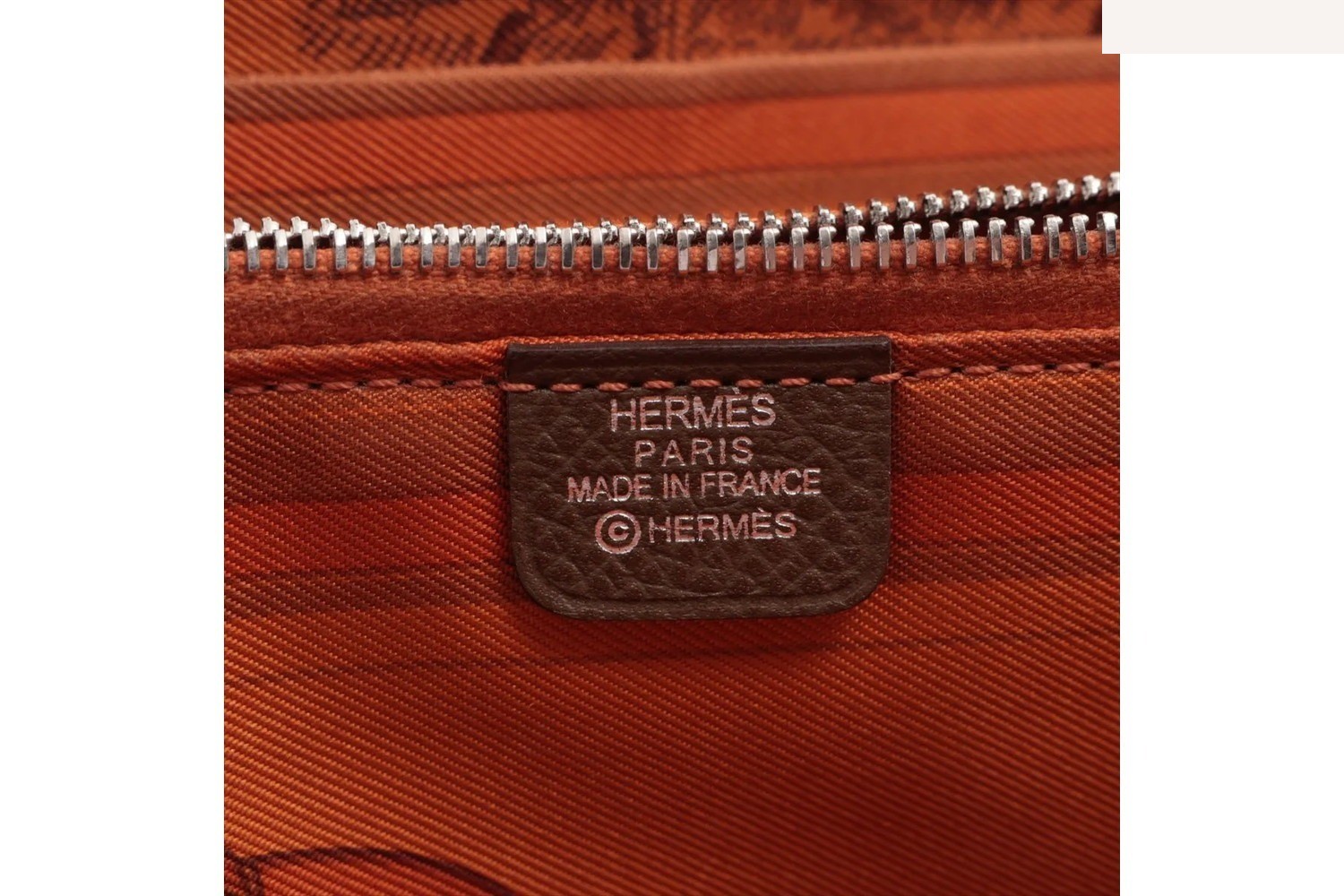 N stamp, manufactured in 2010, Azap Long Silk In Leather Long Wallet — view 7