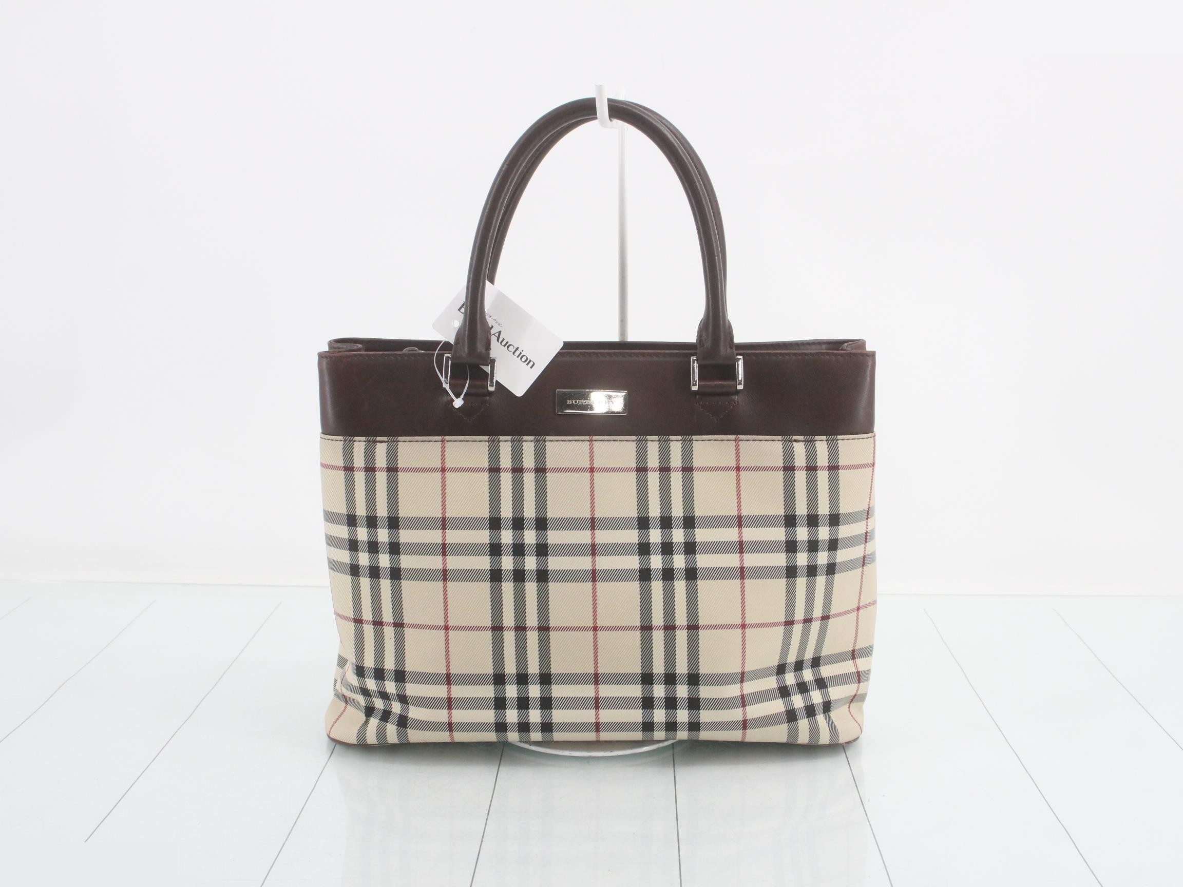 Tote bag Nova check pattern