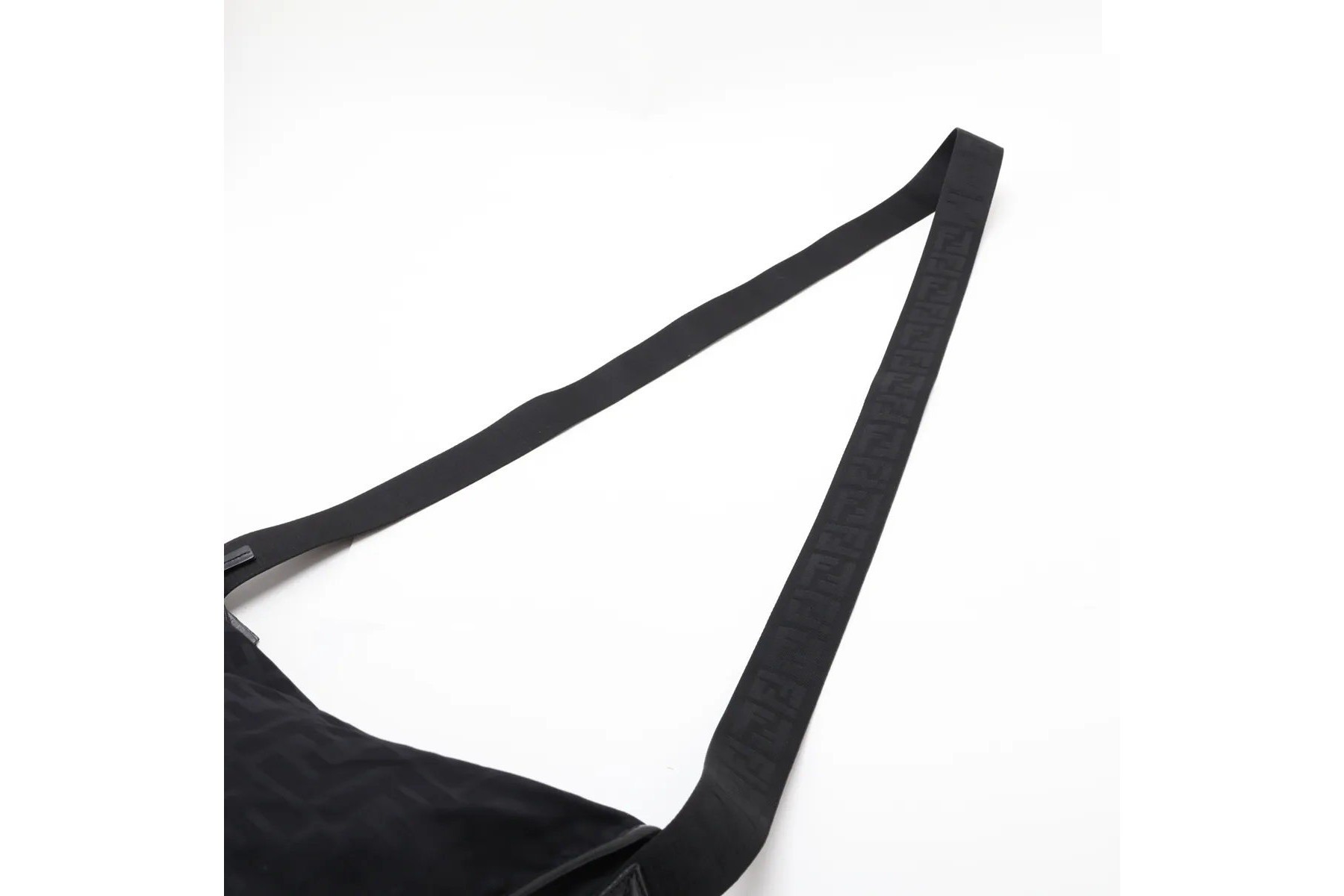 ZUCCA FF Logo 7VA148 Leather Nylon Shoulder Bag — view 5
