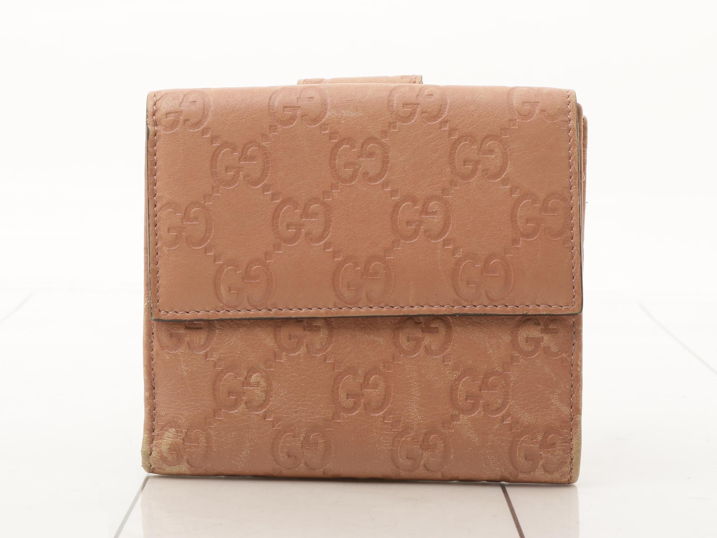 Guccissima wallet, heart design — view 2